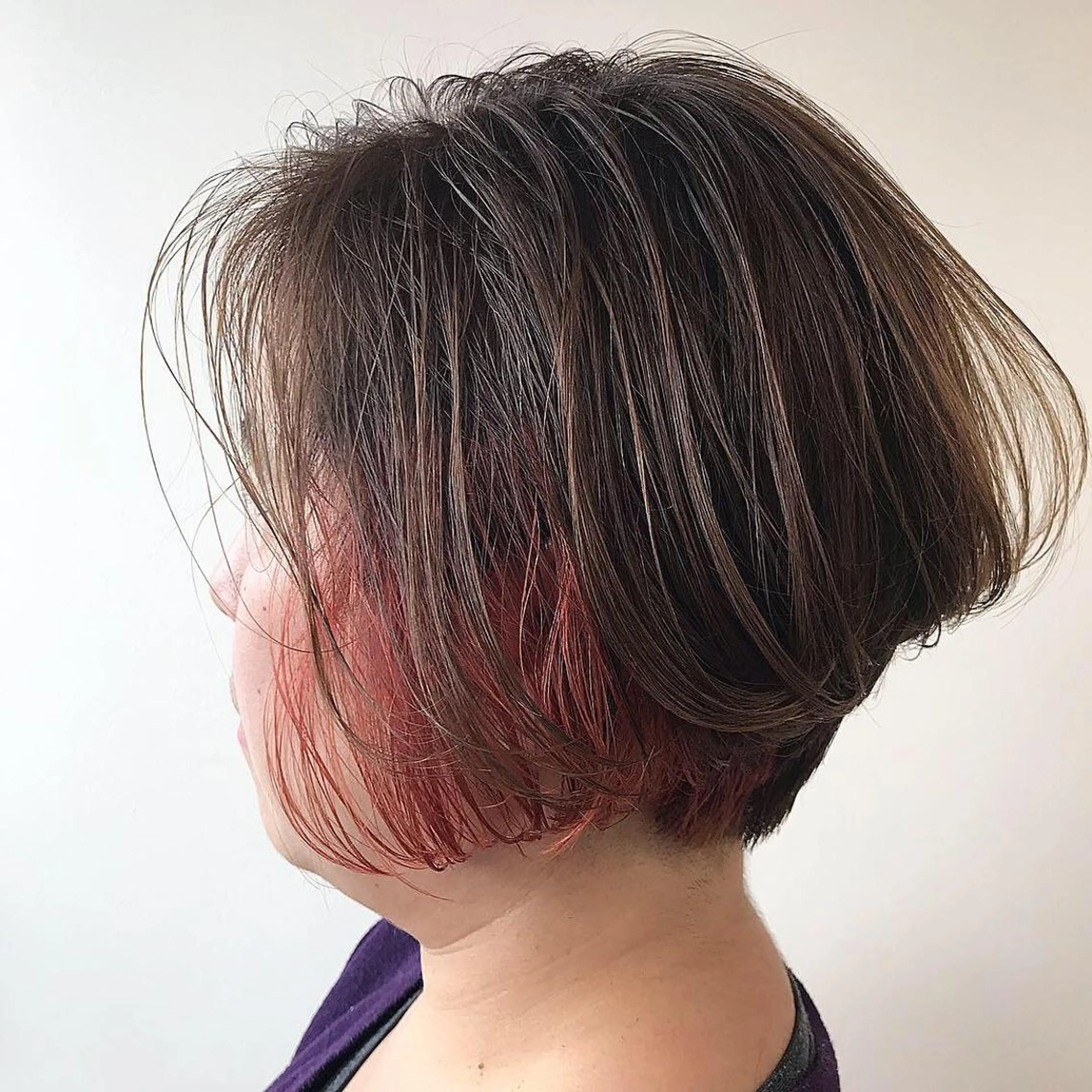 カラー ショート カット ヘアカラー 濱川 佳奈のヘアスタイル