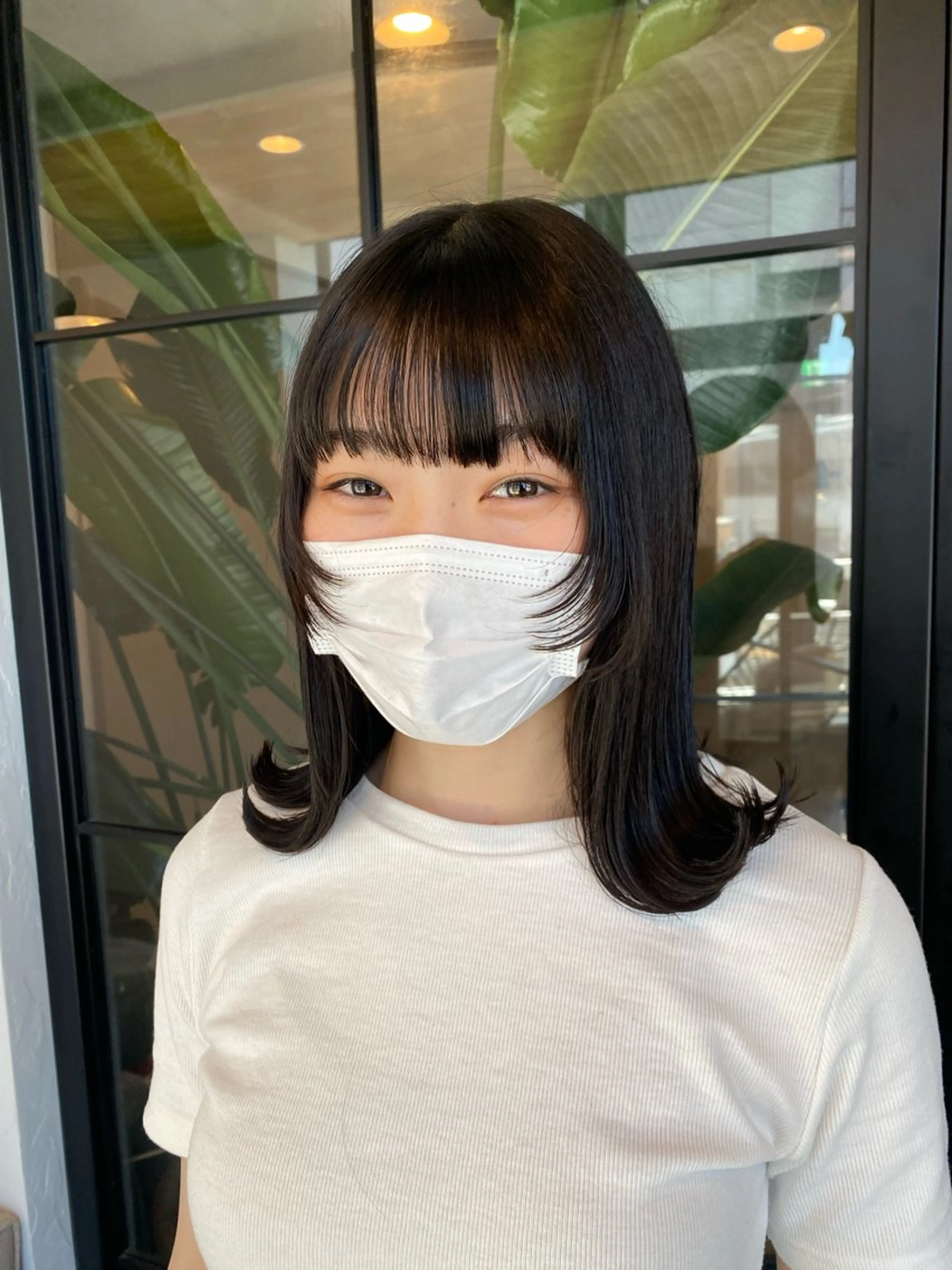 ミディアム 艶カラー🤍新潟/ 小新/マオのヘアスタイル