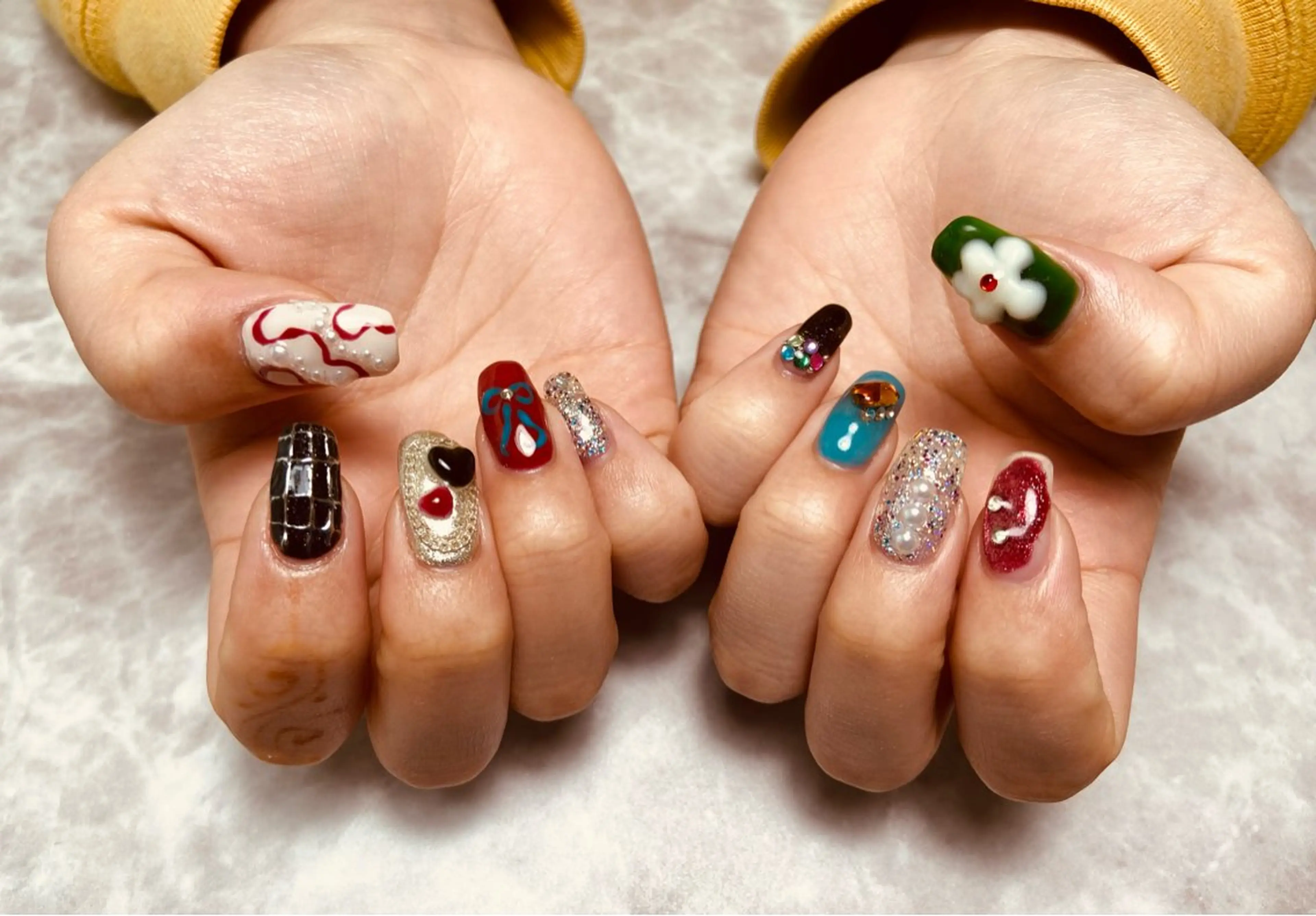 ネイル A-nail あずさ　閉店のネイルデザイン