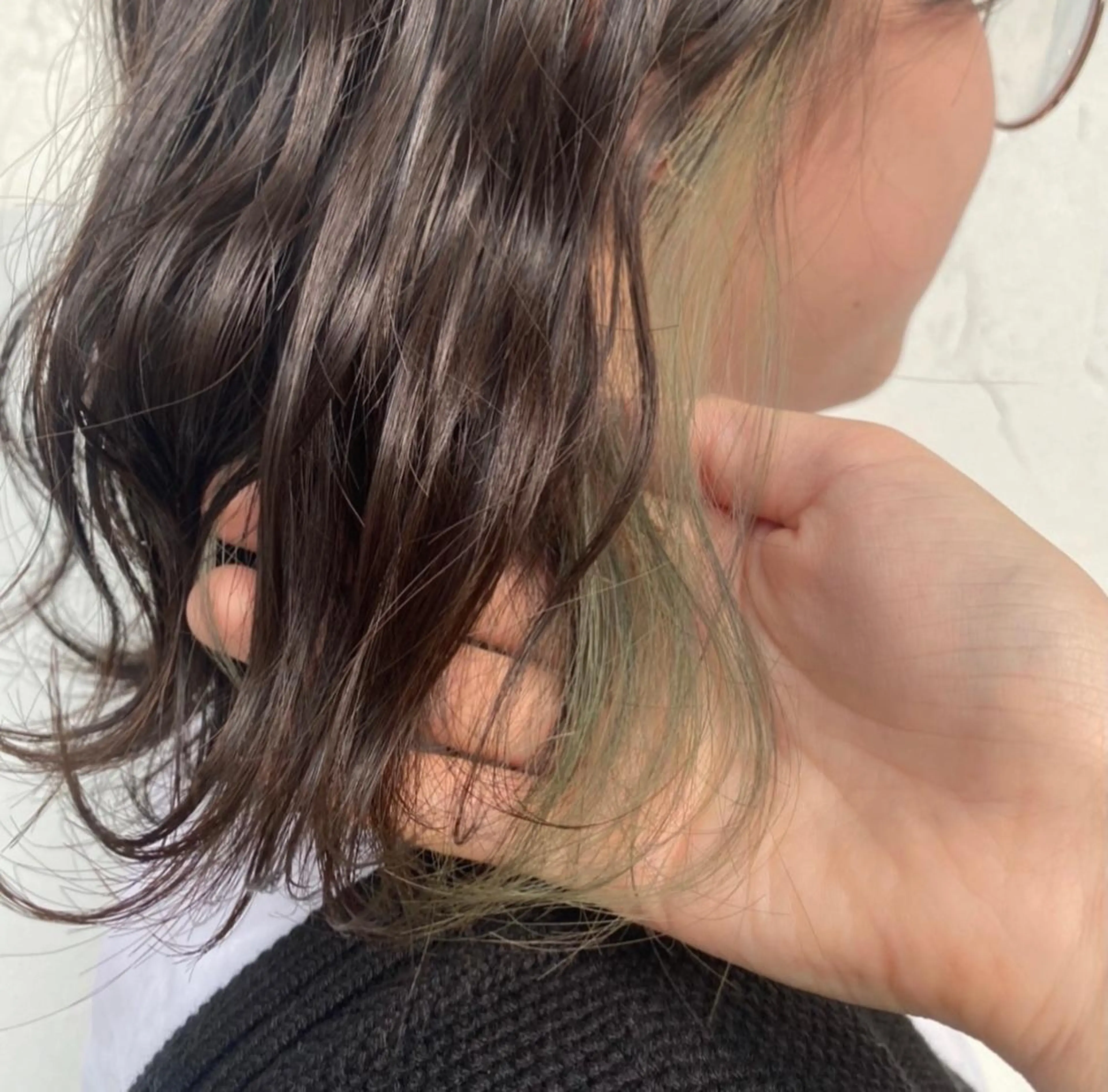 ミディアム カラー ヘアカラー annuy🪐 HINAのヘアスタイル