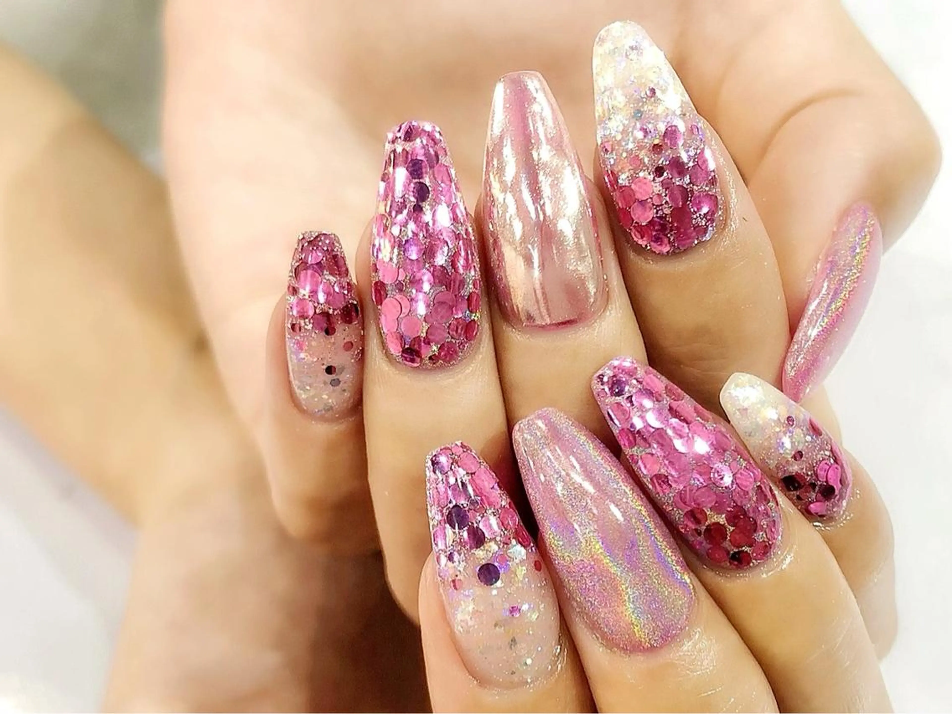ネイル ハンドネイル nailsalon Mirrorのネイルデザイン