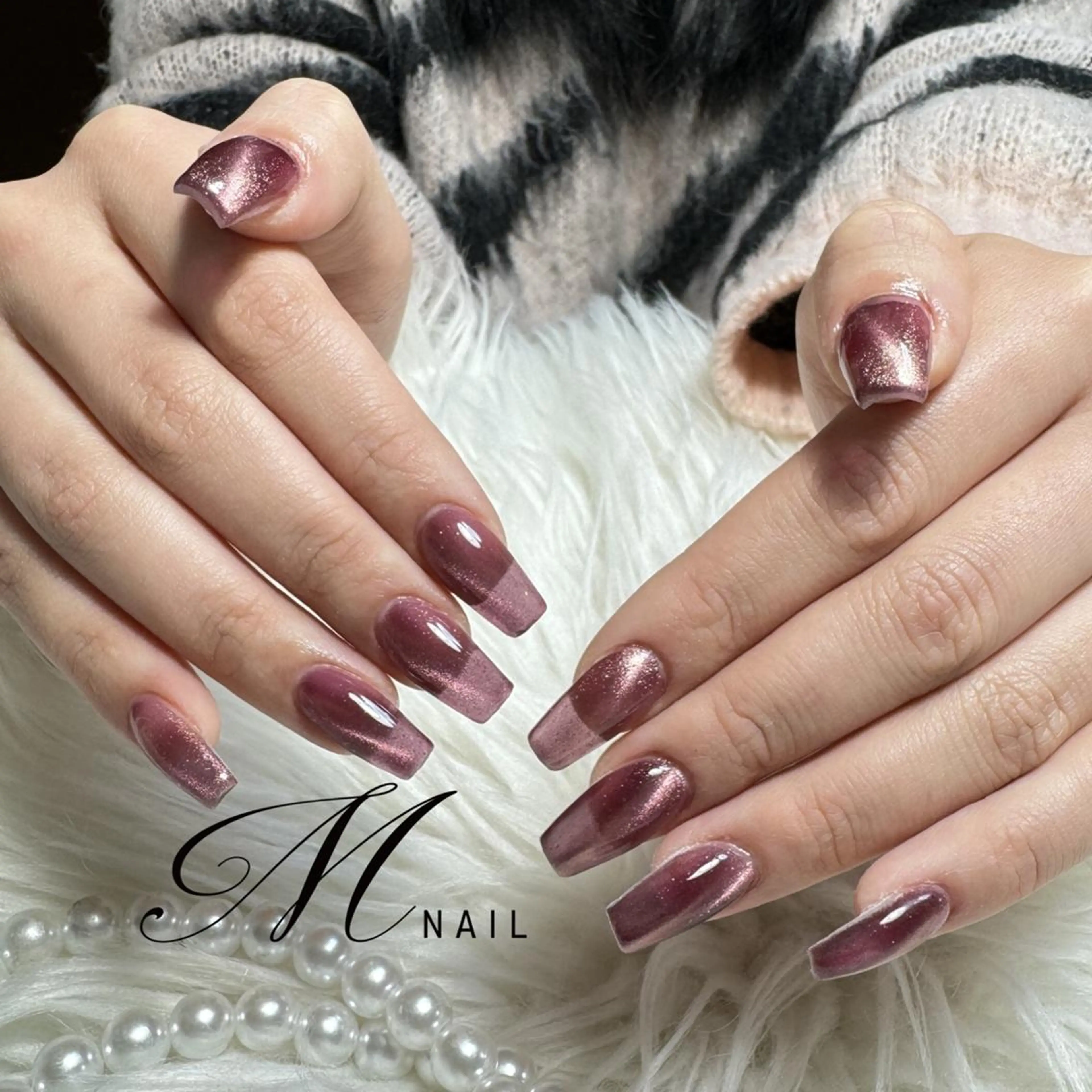 ネイル MNailパラ取扱店 🦋キャンペーン中✨のネイルデザイン