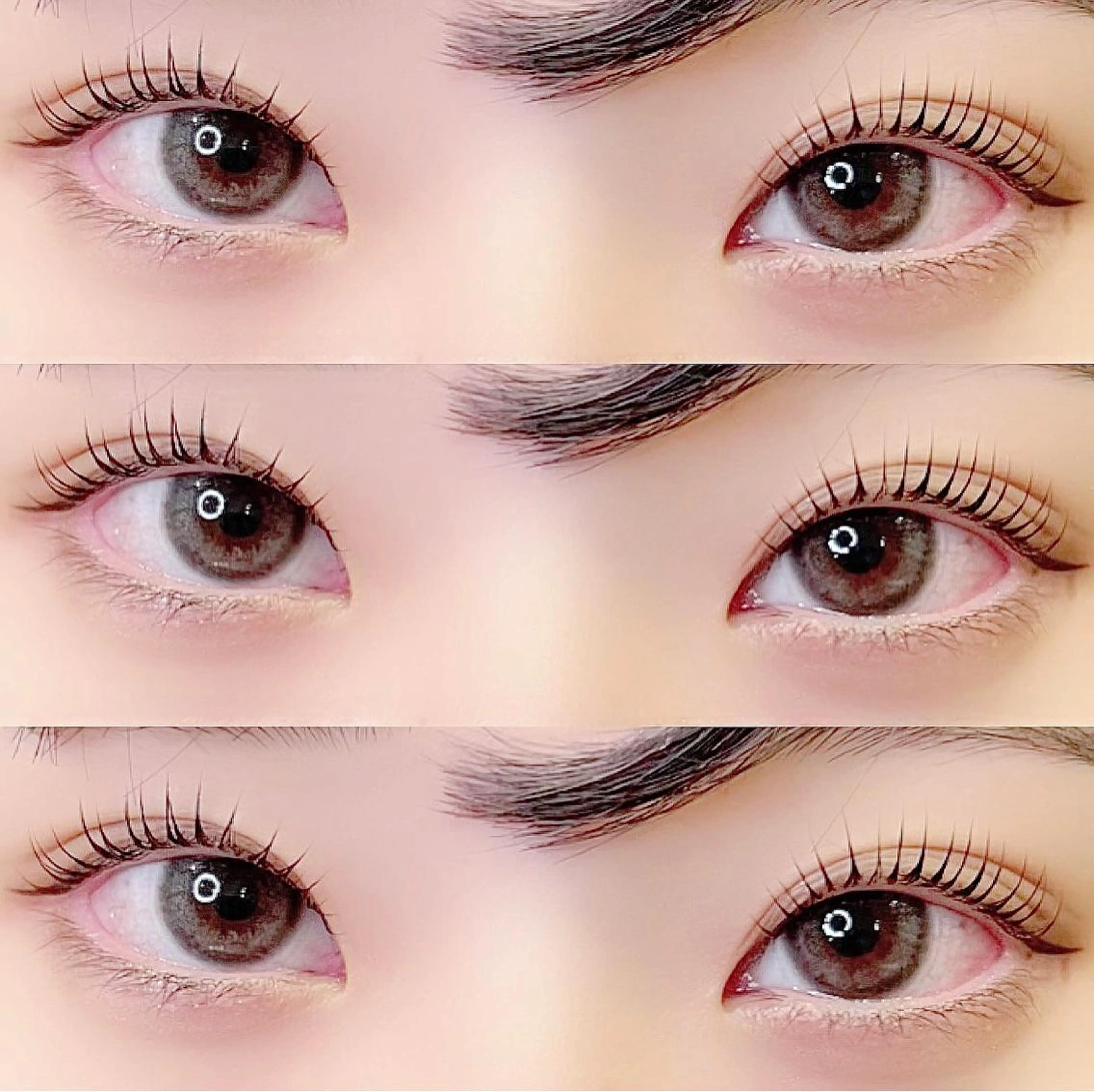 マツエク・マツパ パリジェンヌラッシュリフト マツパ Be. eyelash&eyebrow 岡山店所属・🦋be. みうち🦋のマツエク・マツパデザイン