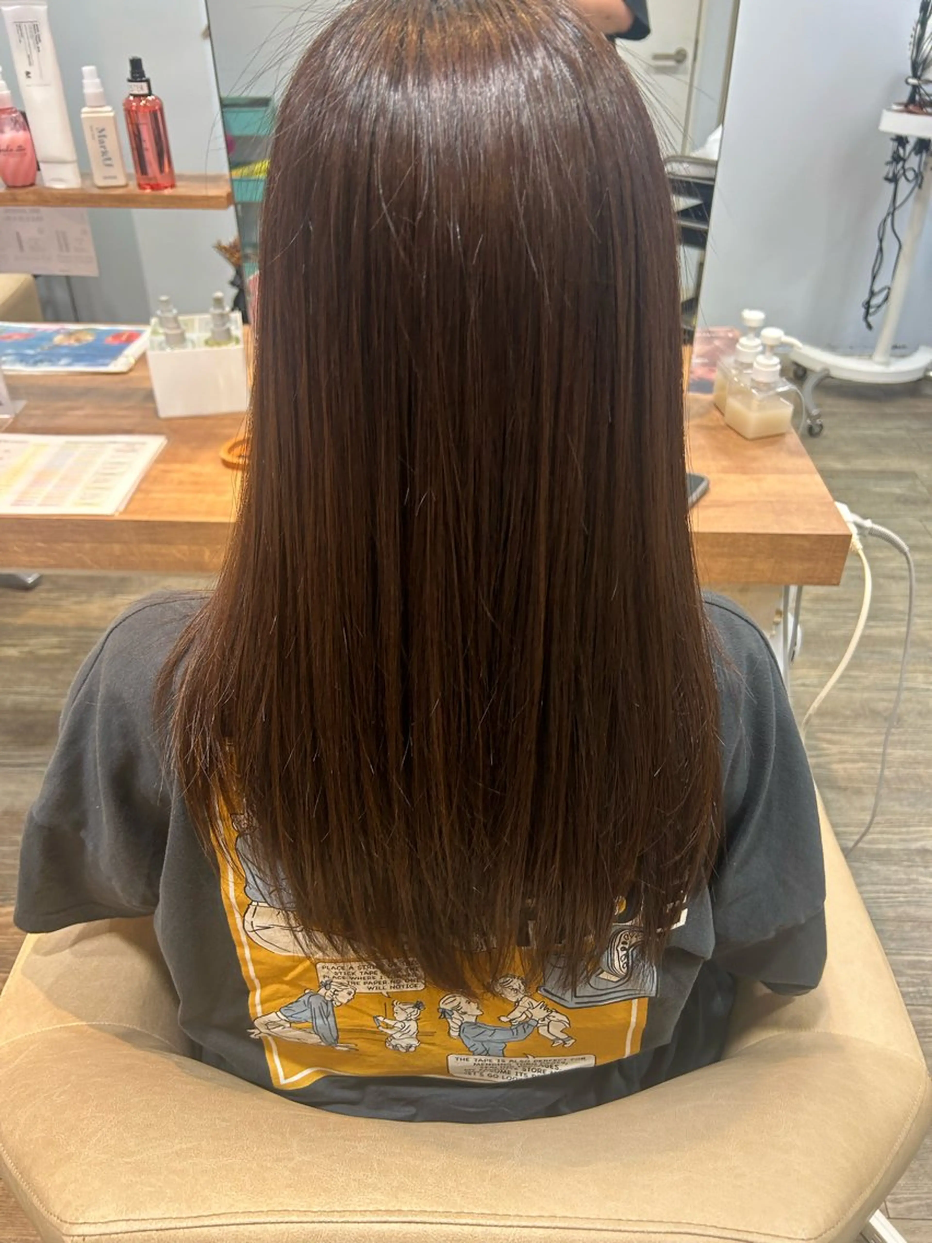 ロング 髪質改善 大坪 拓哉のヘアスタイル