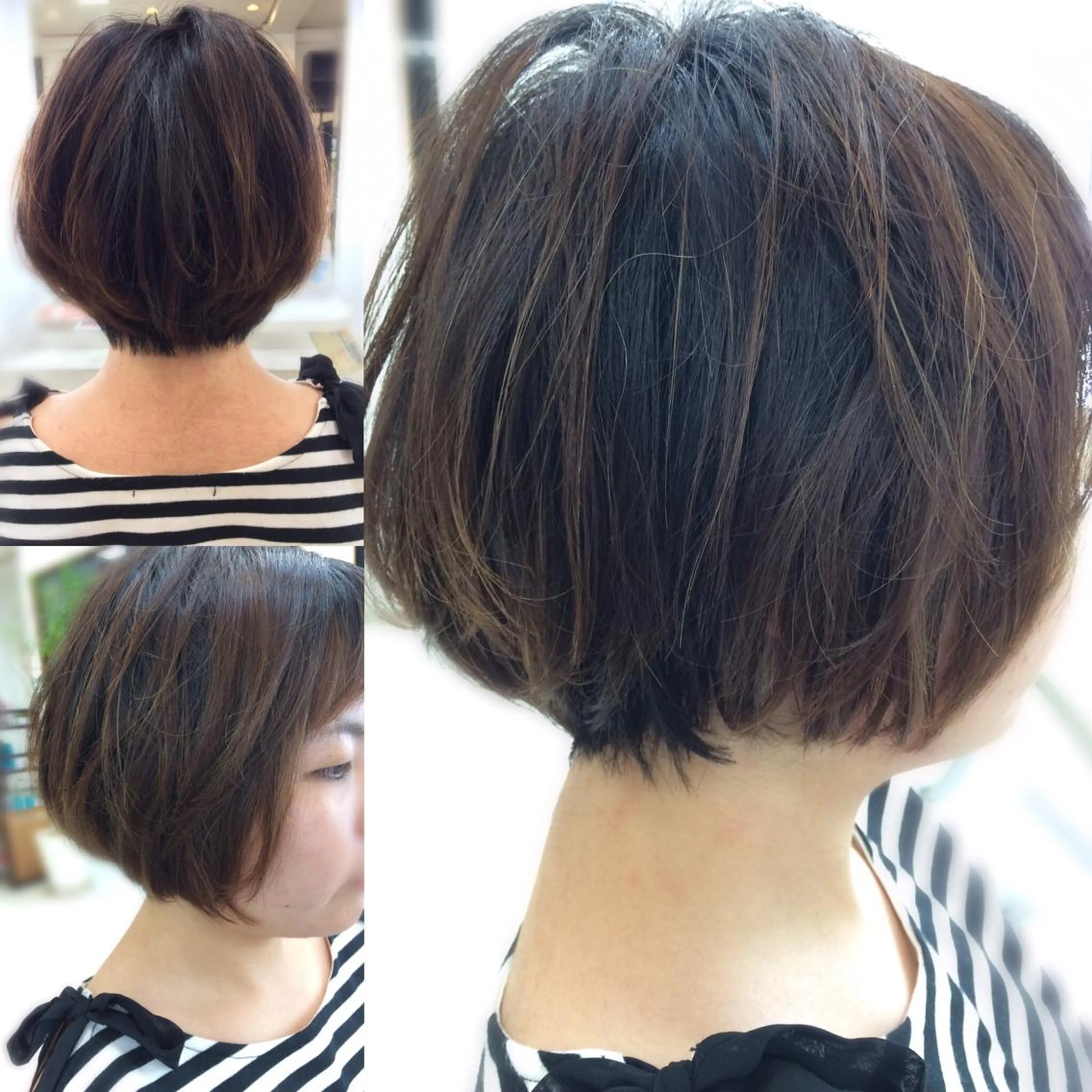 ショート ショートボブ ボブ ショートヘア いけだ ゆうのヘアスタイル