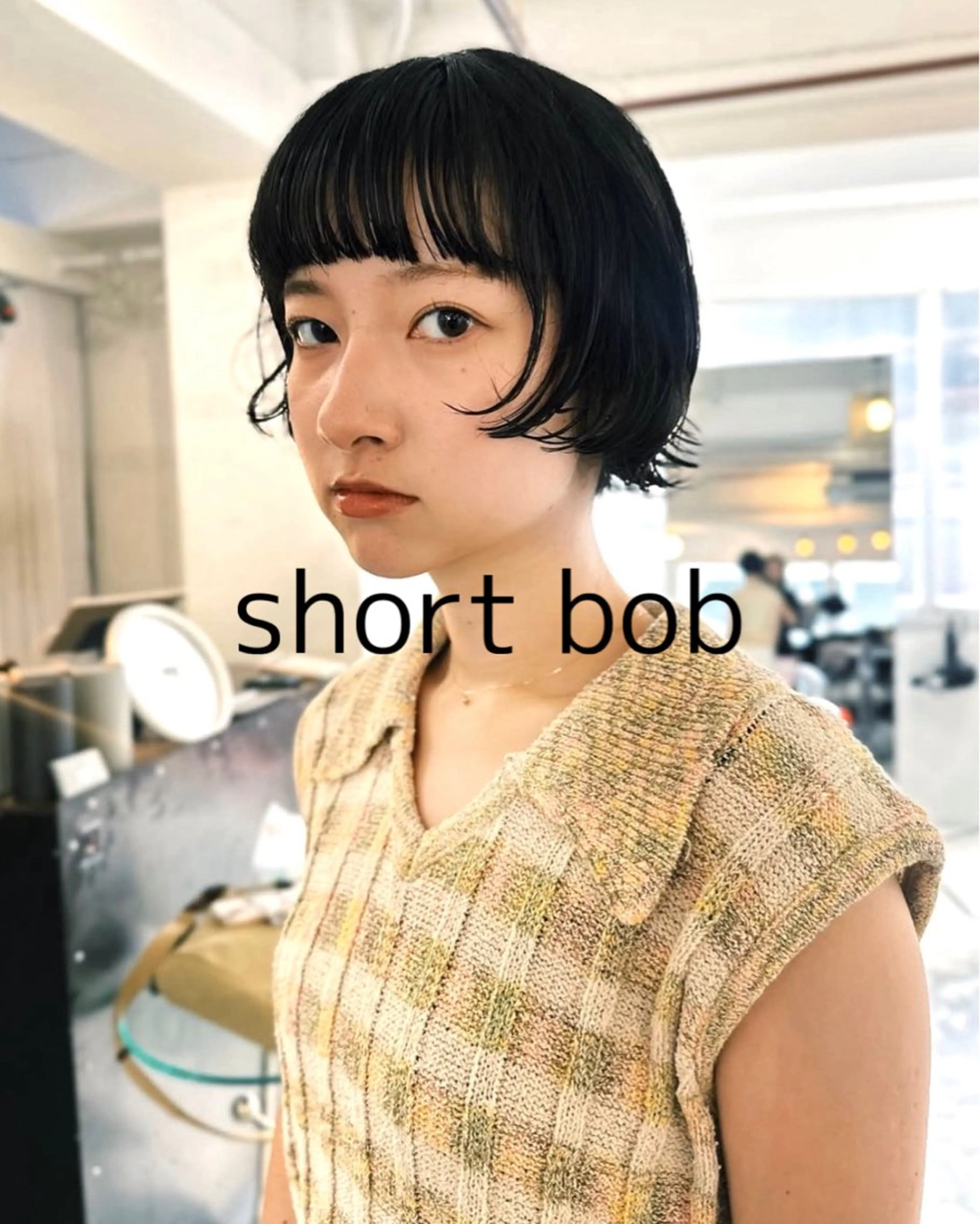 ショート パーマ 丹所属・チヒロ/ショート カット/パーマのヘアスタイル