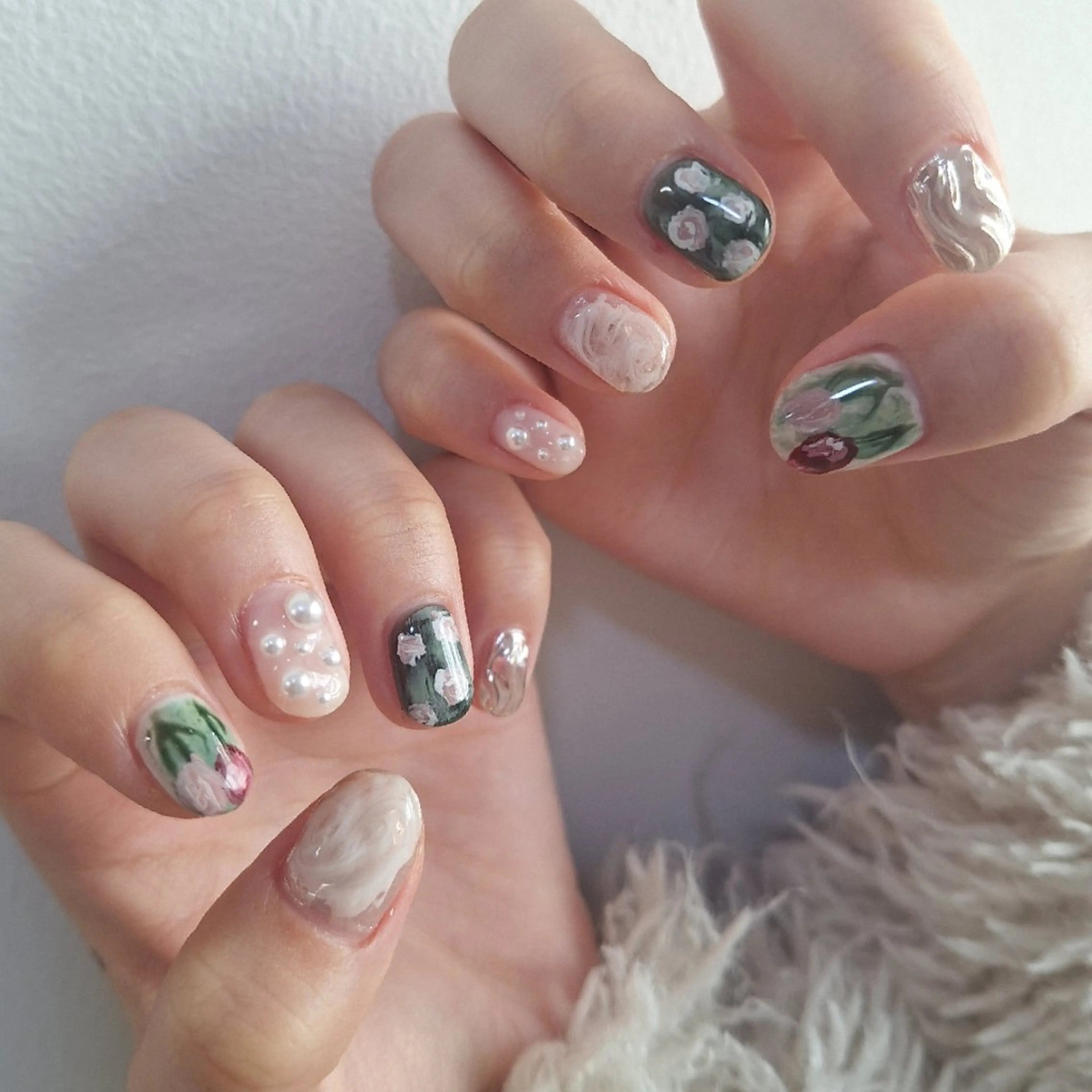 ネイル ハンドネイル nailstudio eviz仙台店のネイルデザイン