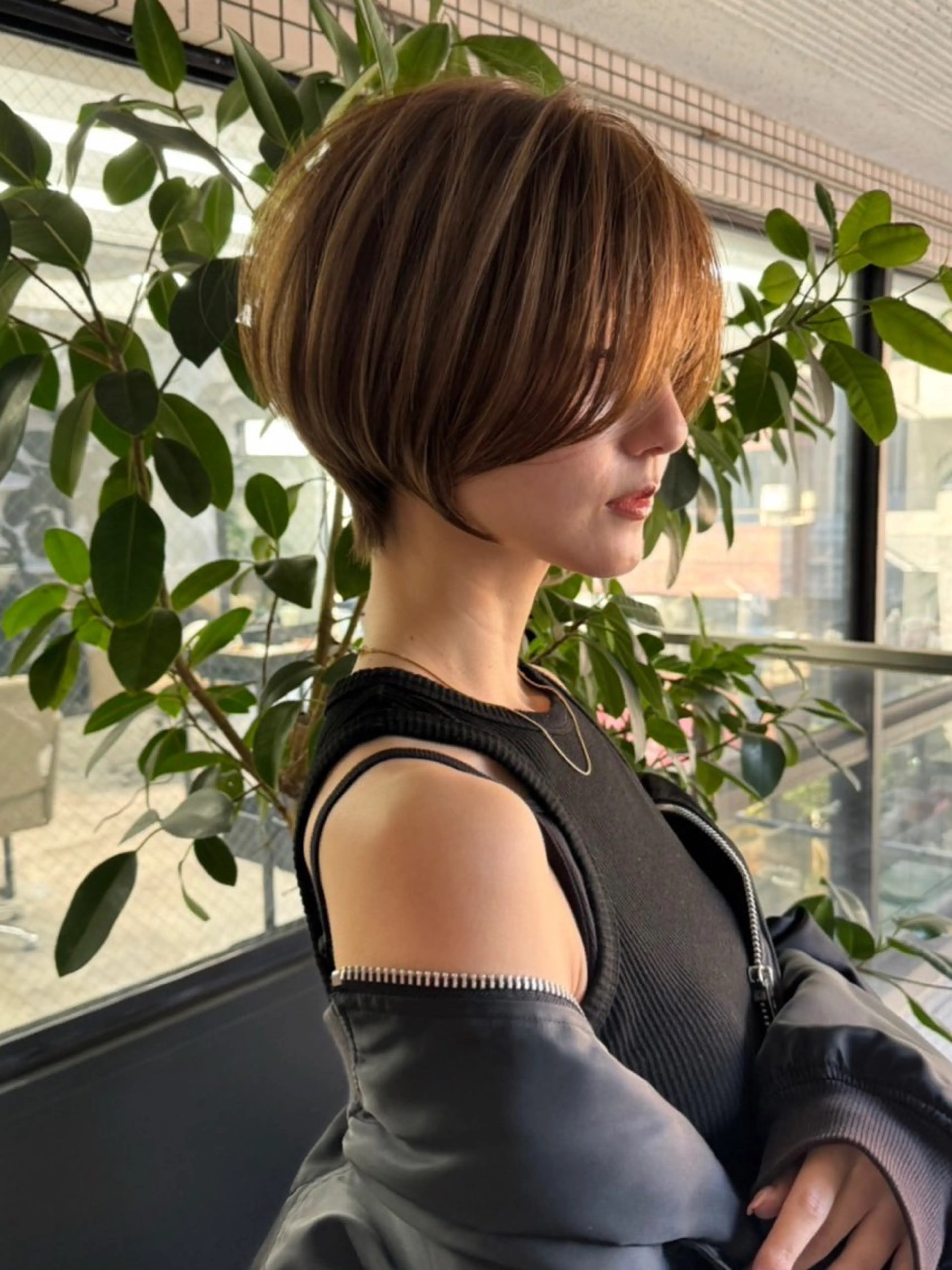 ショート 山﨑 燦人のヘアスタイル