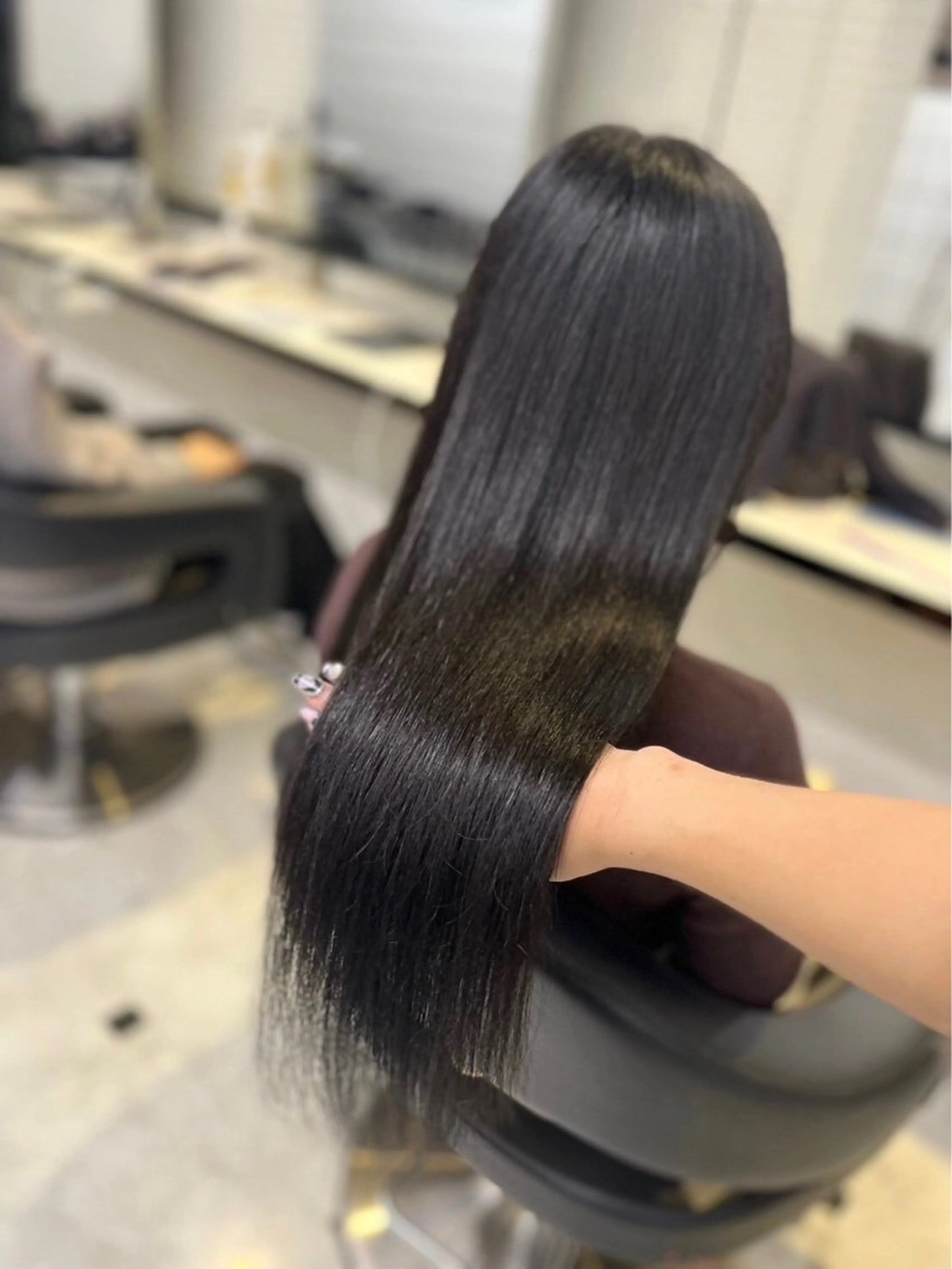 ロング 髪質改善 トリートメント メンズカットの達人 暖色カラー ダイチのヘアスタイル
