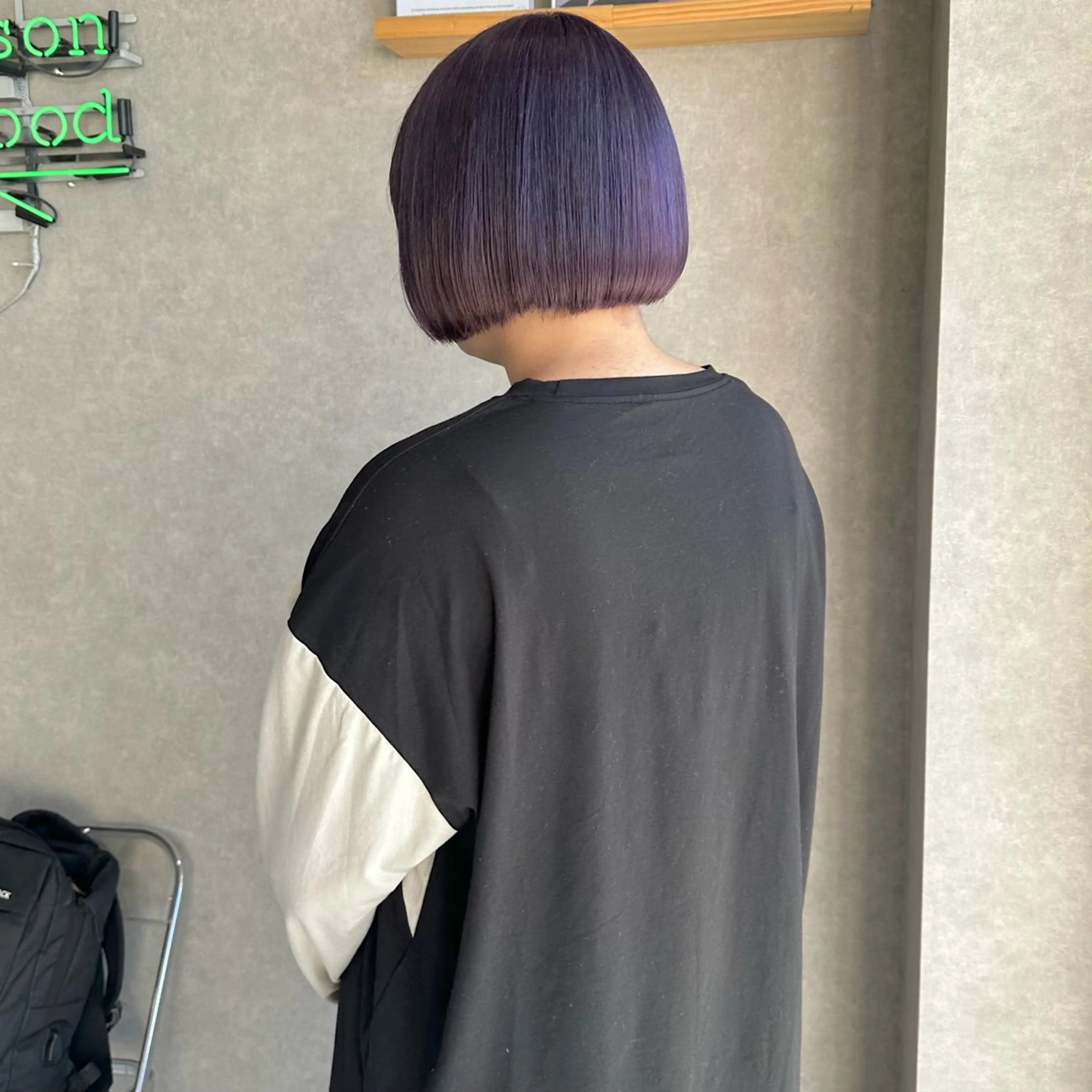 ショート カラー ハロウィン はちすか るかのヘアスタイル