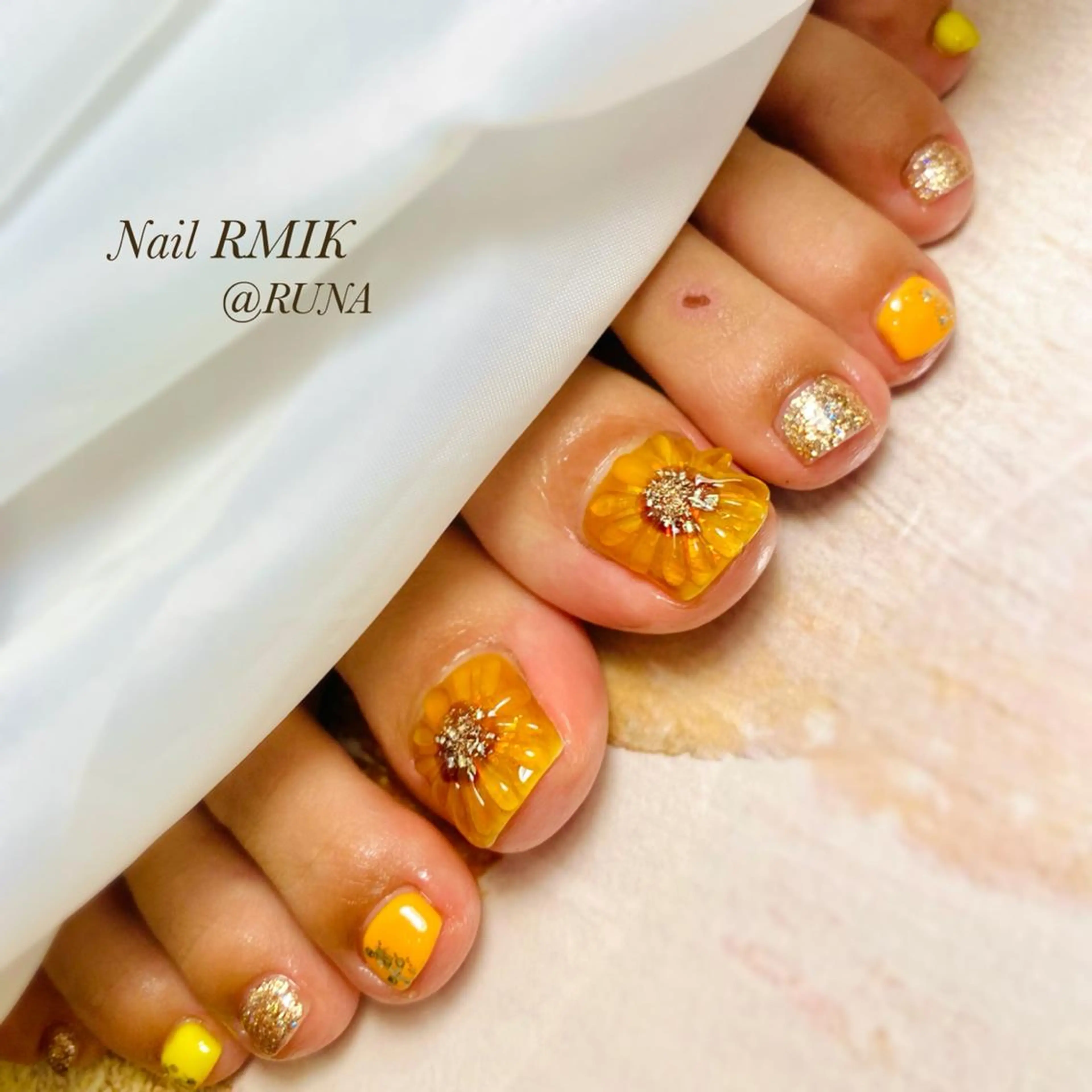 ネイル フットネイル nailsalon RMIKのネイルデザイン
