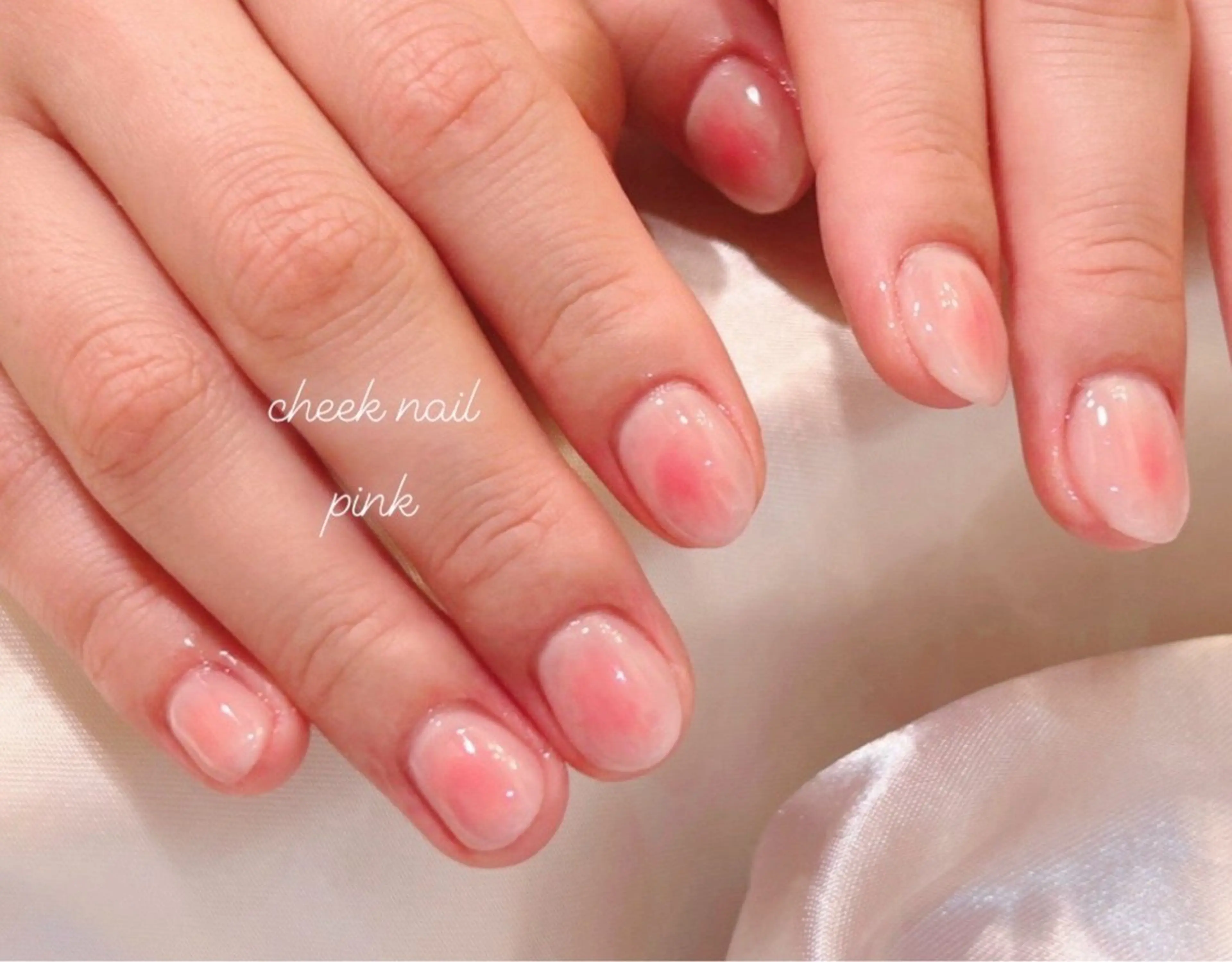 ネイル チークネイル ハンドネイル welina nailのネイルデザイン