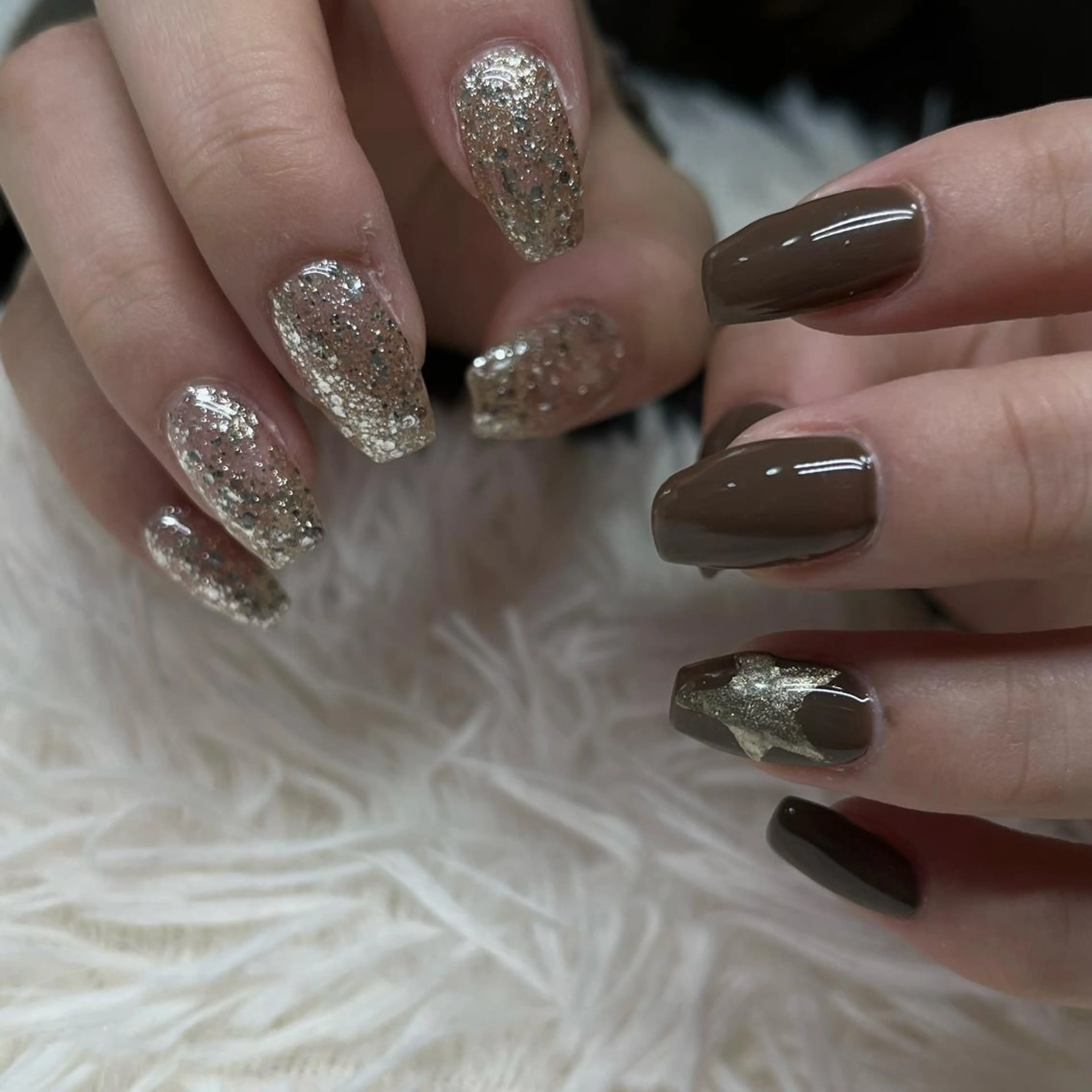 ネイル アートネイル クリアネイル フレンチネイル ジェルネイル ガラスフレンチ 🐕🦺Yappy 💗A-tanのネイルデザイン