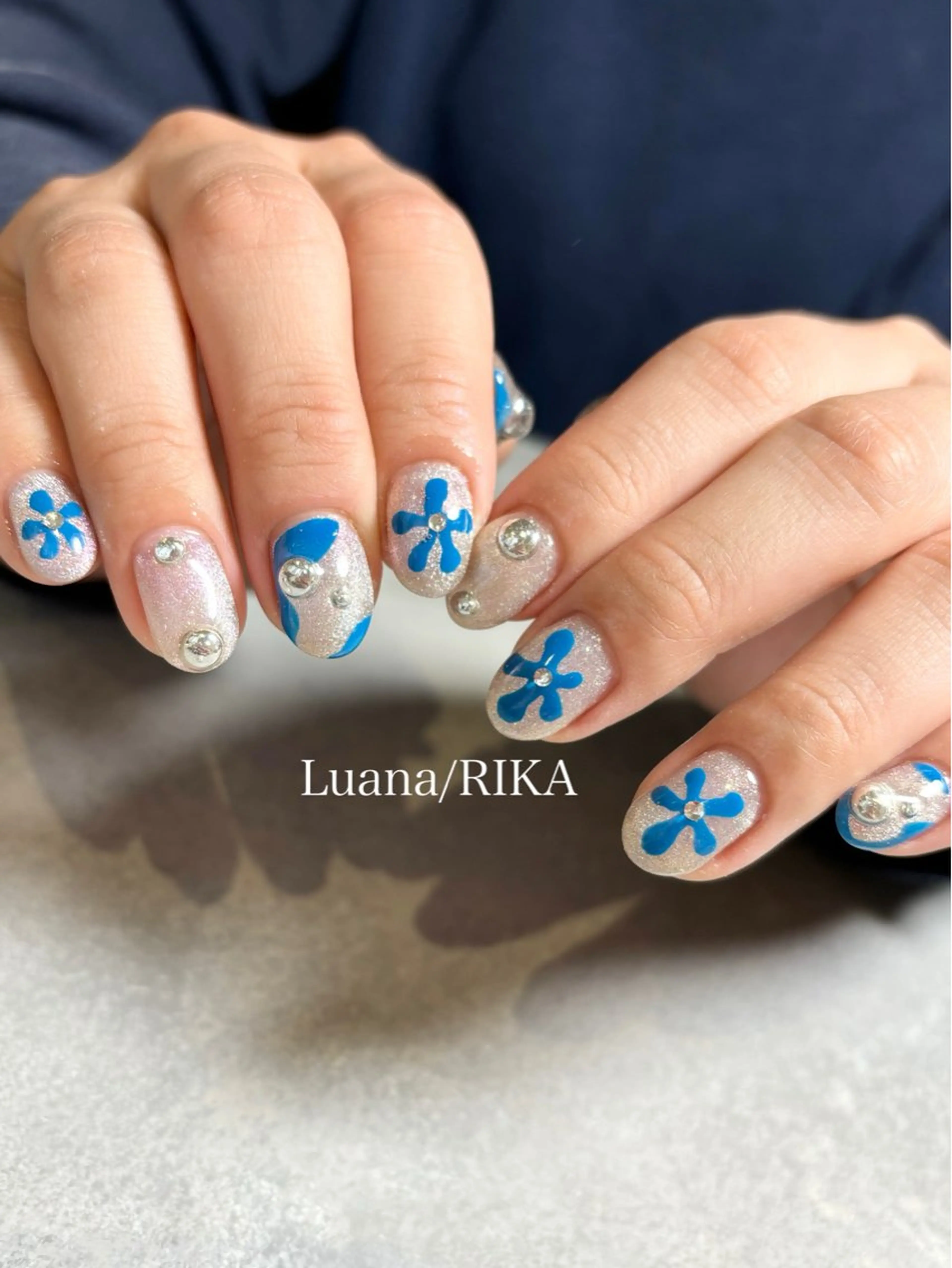 ネイル ハンドネイル Nail Salon Luana Rikaのネイルデザイン