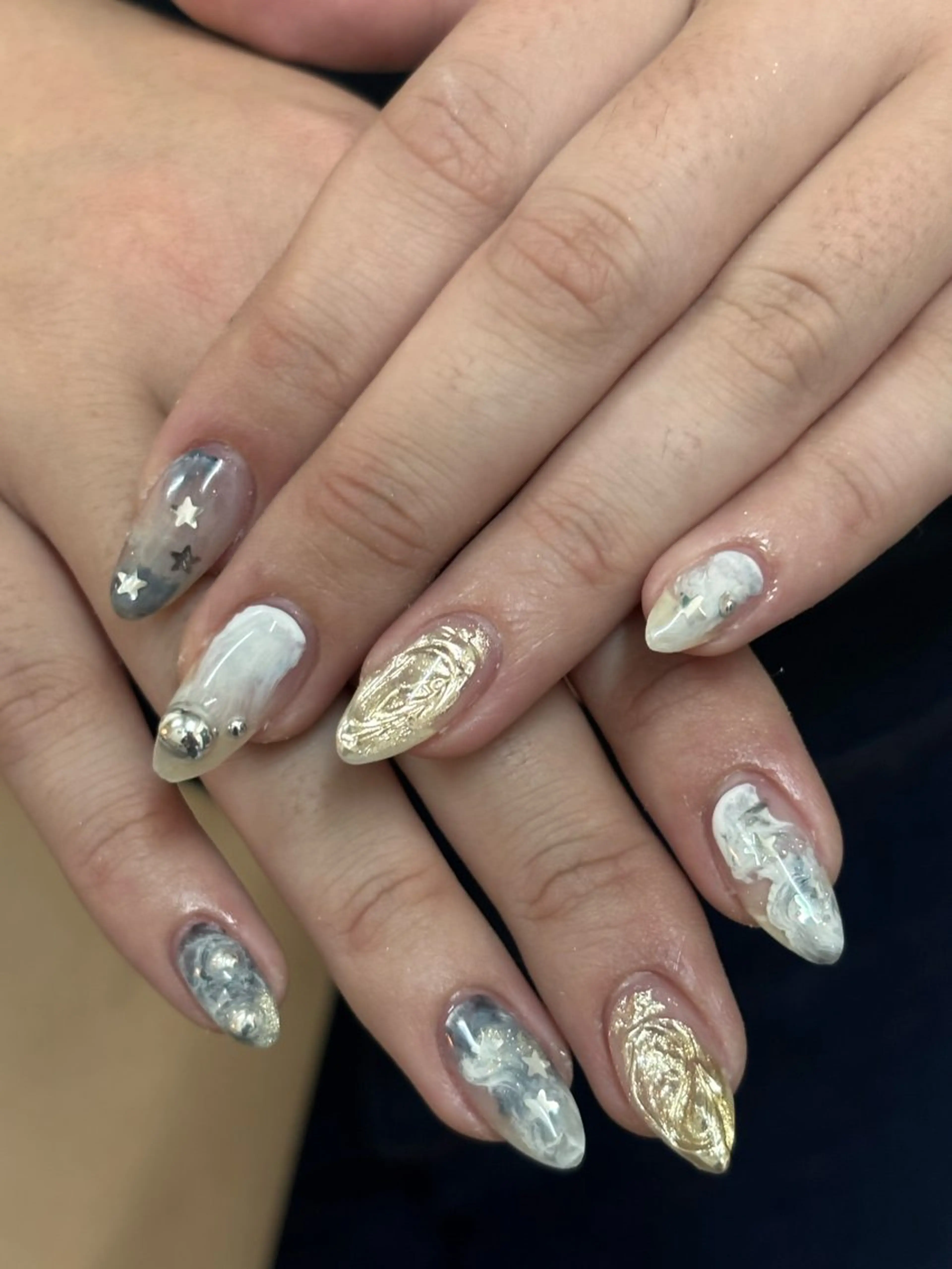 ネイル ハンドネイル フットネイル 堤 ノアのネイルデザイン