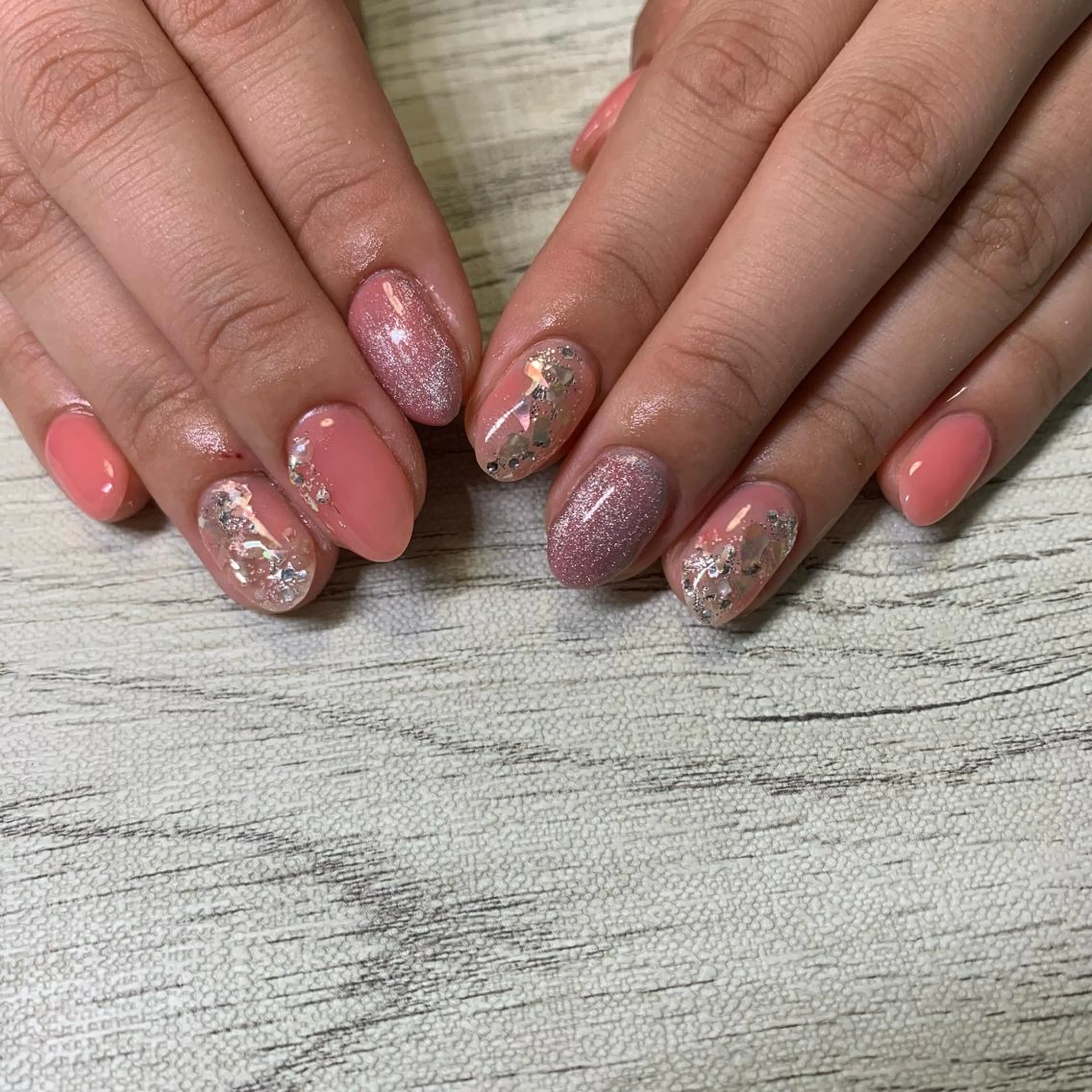 ネイル マグネットネイル ハンドネイル フットネイル Adite nailのネイルデザイン