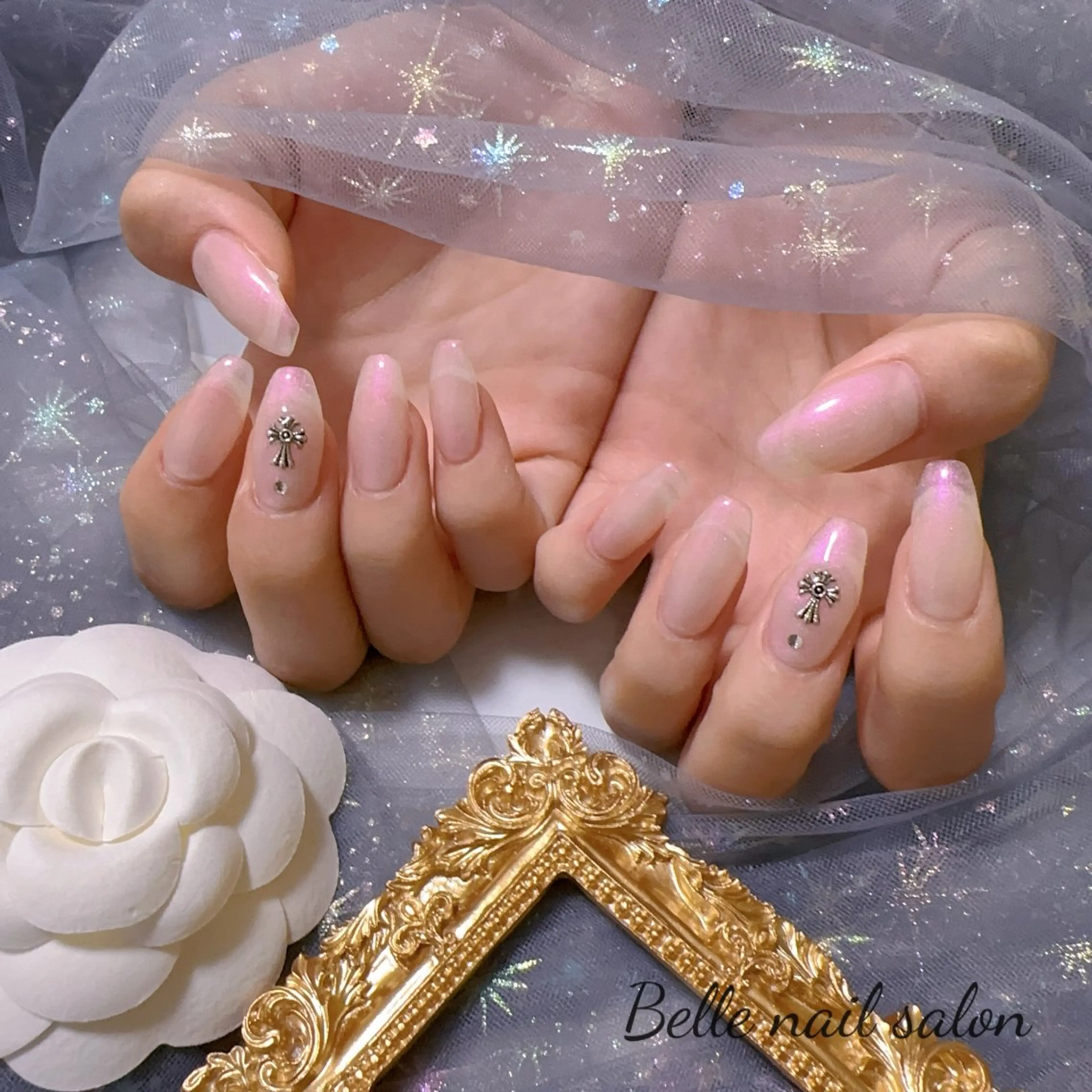 ネイル ワンカラーネイル スカルプネイル Belle nail salon 新小岩のネイルデザイン