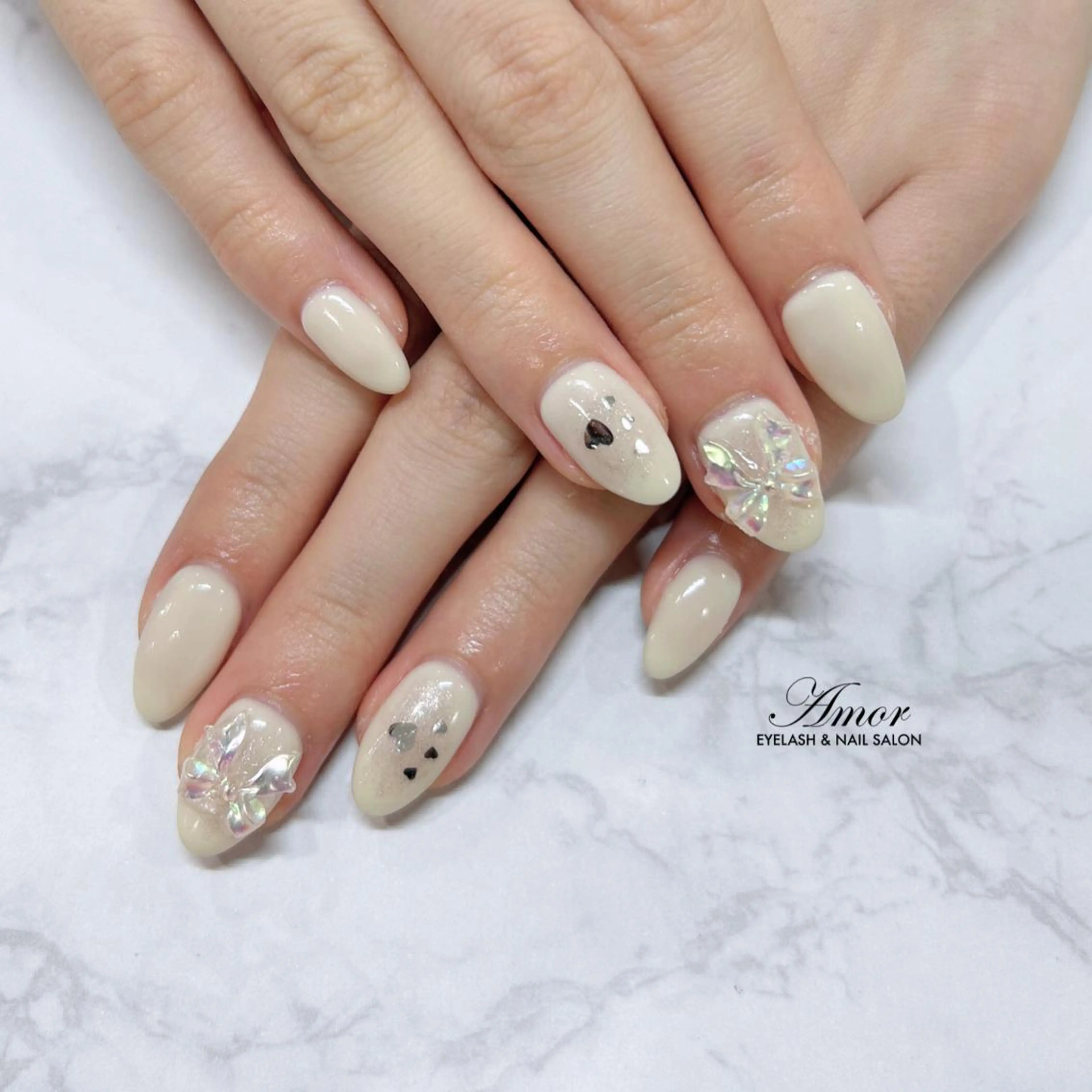 ネイル 韓国ネイル ワンホンネイル ハンドネイル Nailst ★Rika★のネイルデザイン