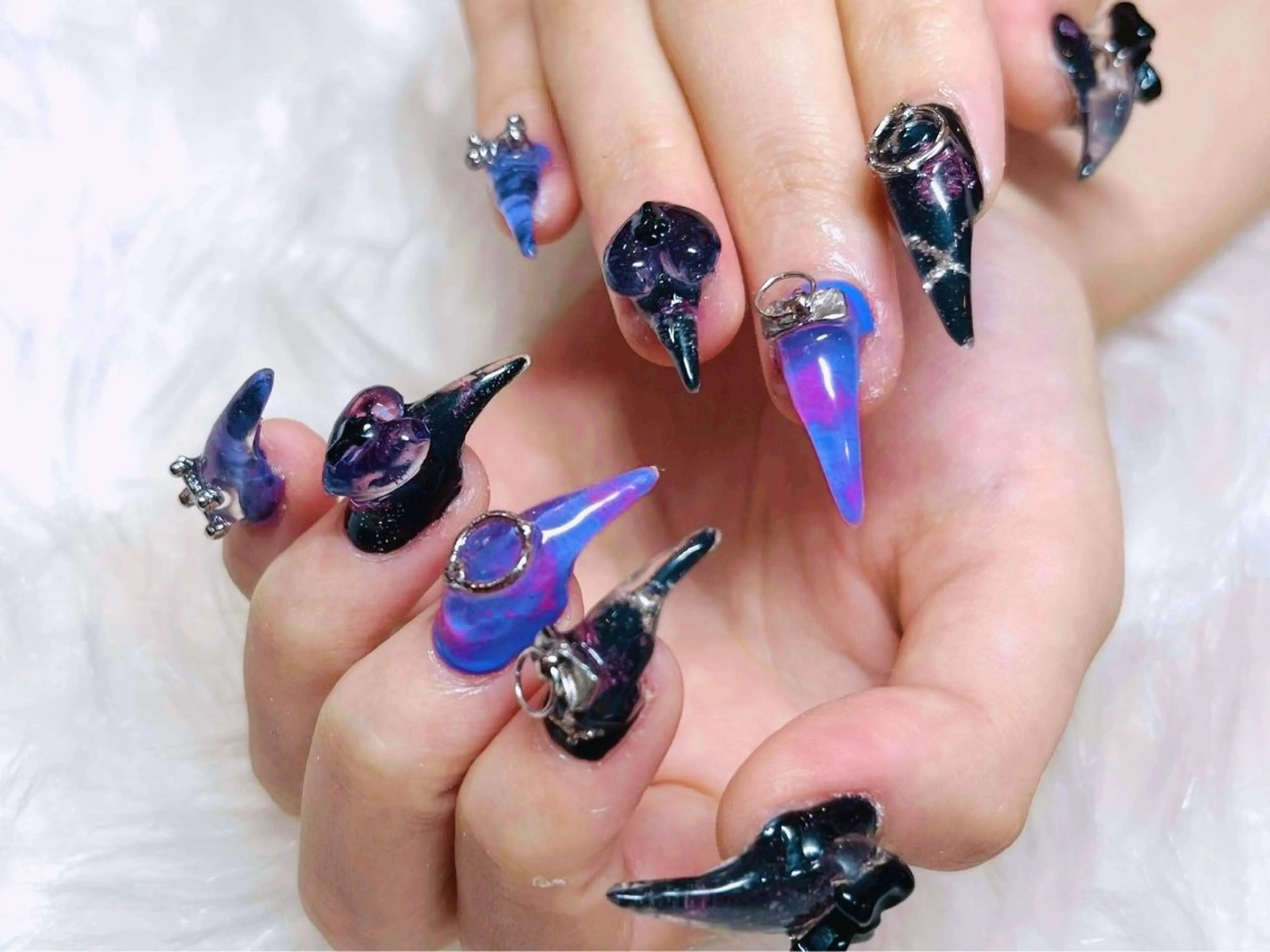 ネイル スカルプネイル ハンドネイル NAILSGOGO shibuyaのネイルデザイン