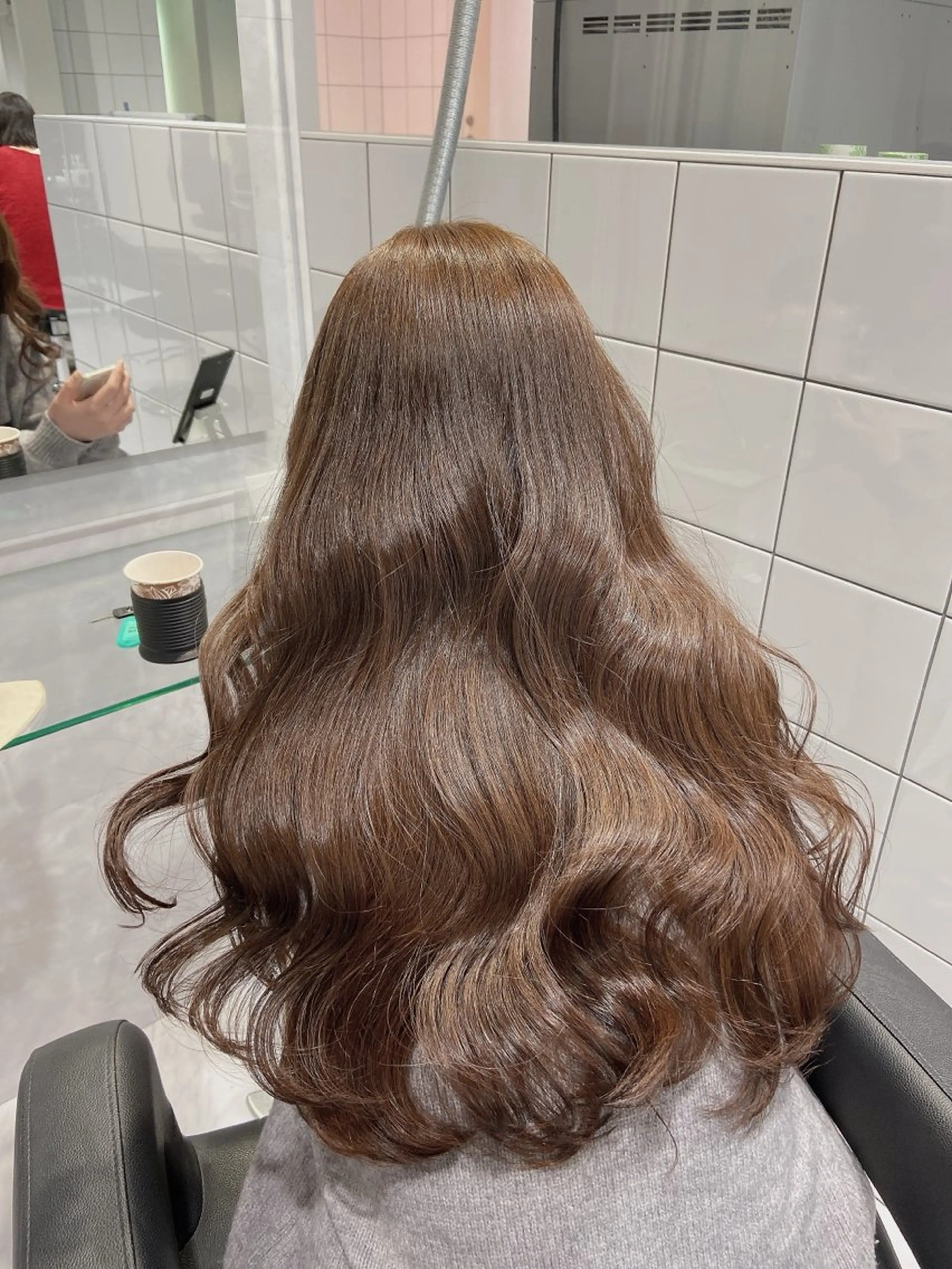 ロング カラー ヘアカラー ✨透明感、艶髪ヘア✨ 韓国ヘア特化💖のヘアスタイル