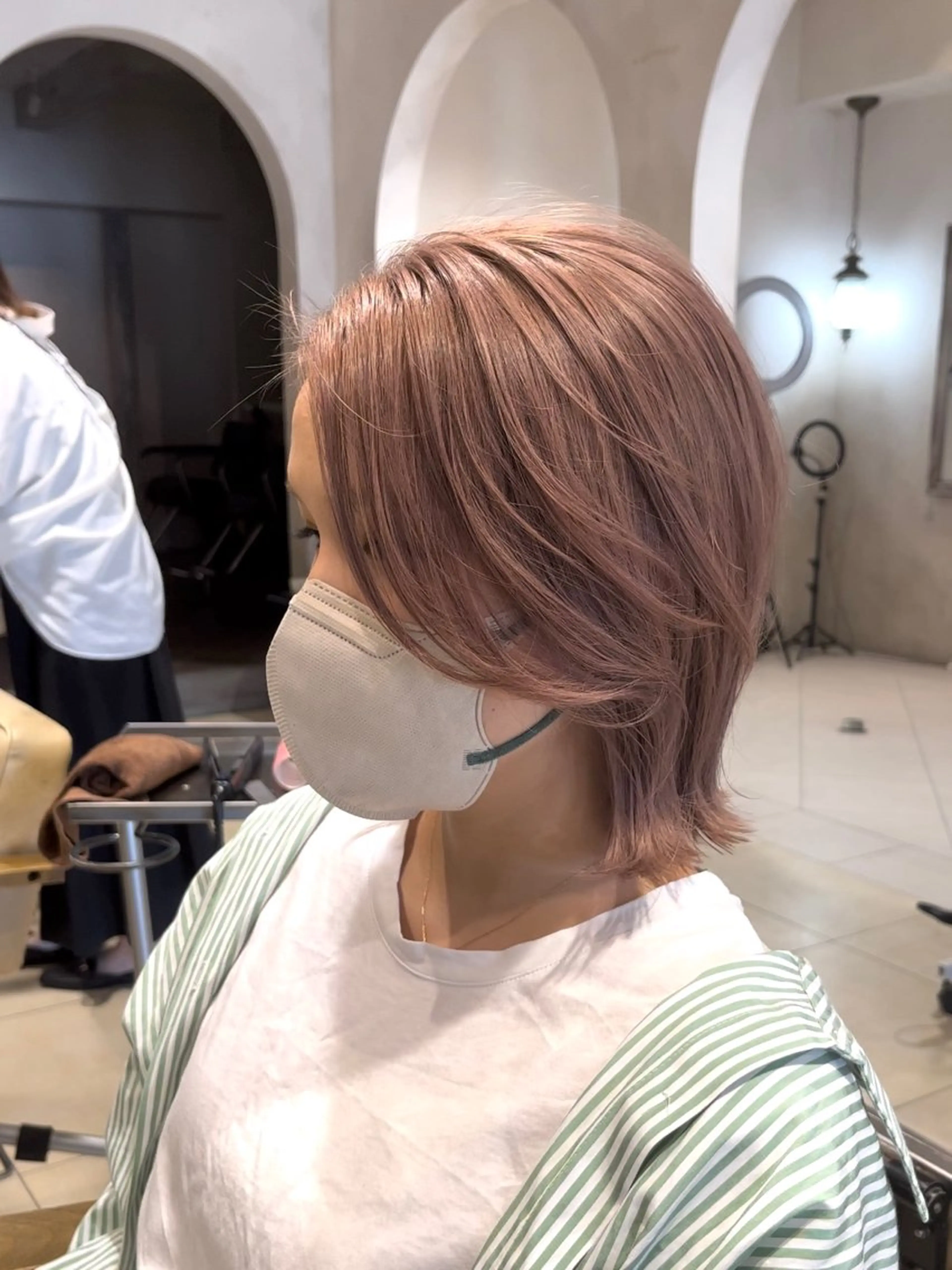 ミディアム カラー 橋口 陽太のヘアスタイル