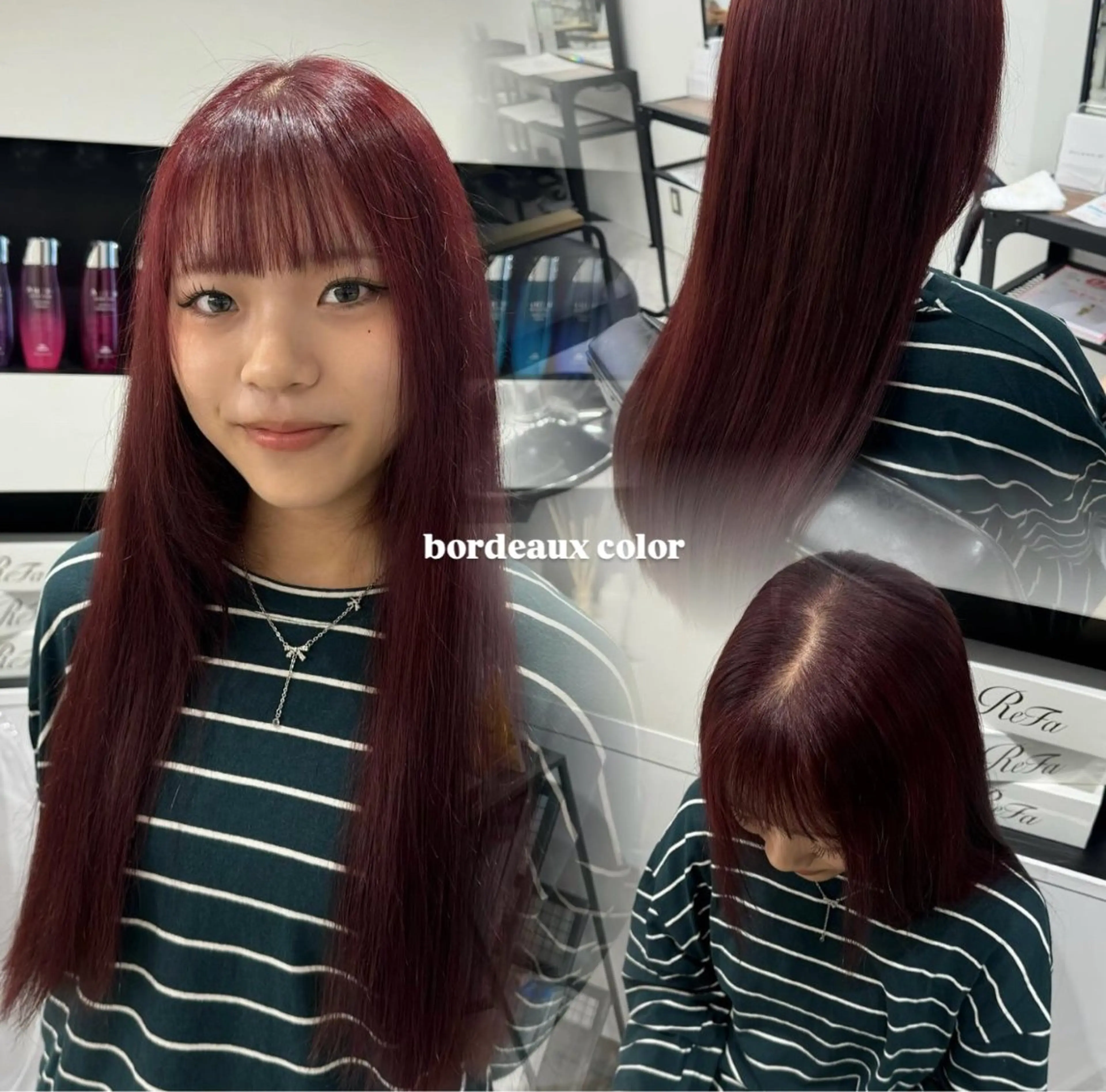 カラー ルイ☆【ボブ/メンズ /酸性ストレート】のヘアスタイル