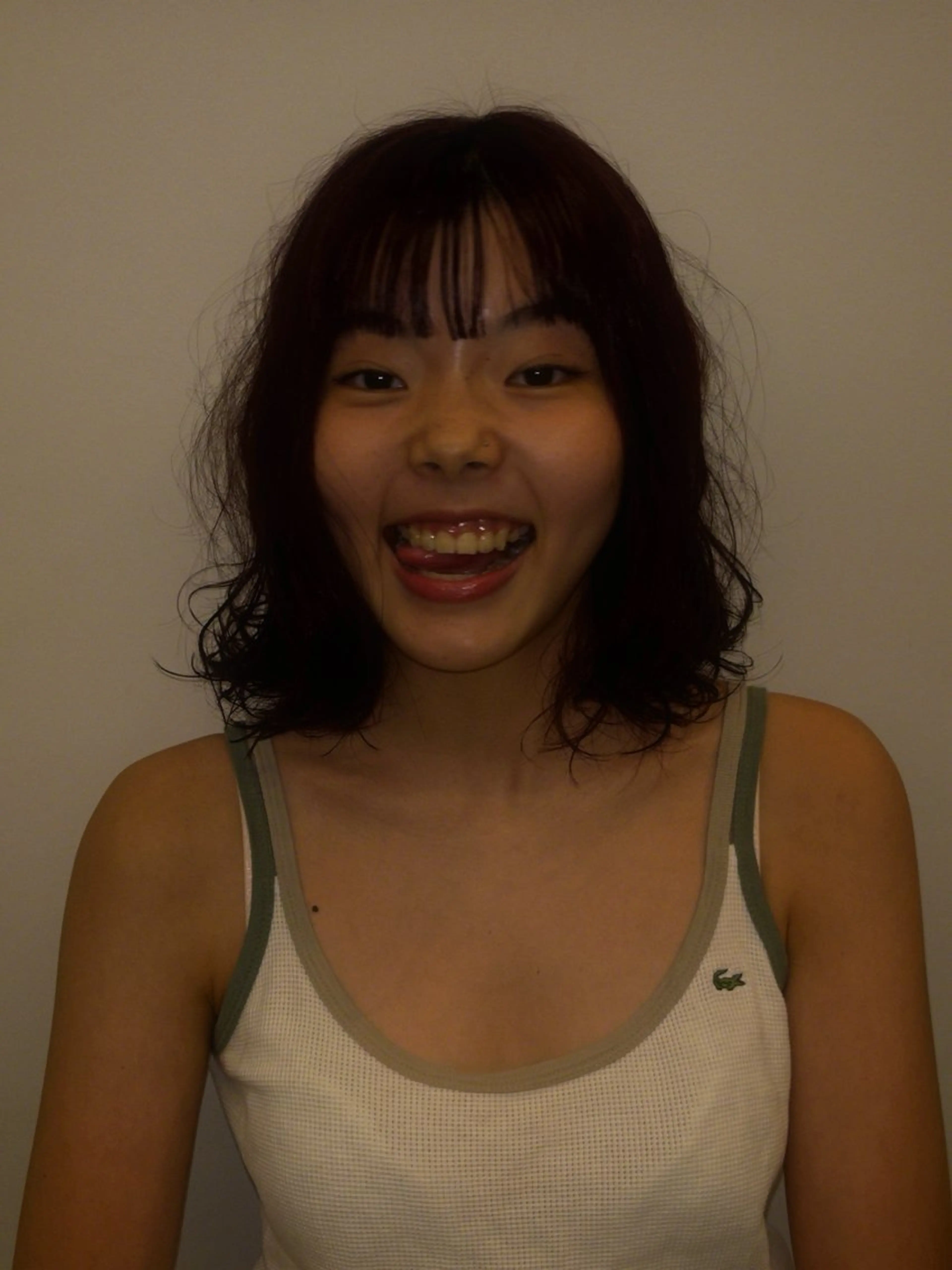 ショート カラー パーマ カット パーマ yuan tanakaのヘアスタイル