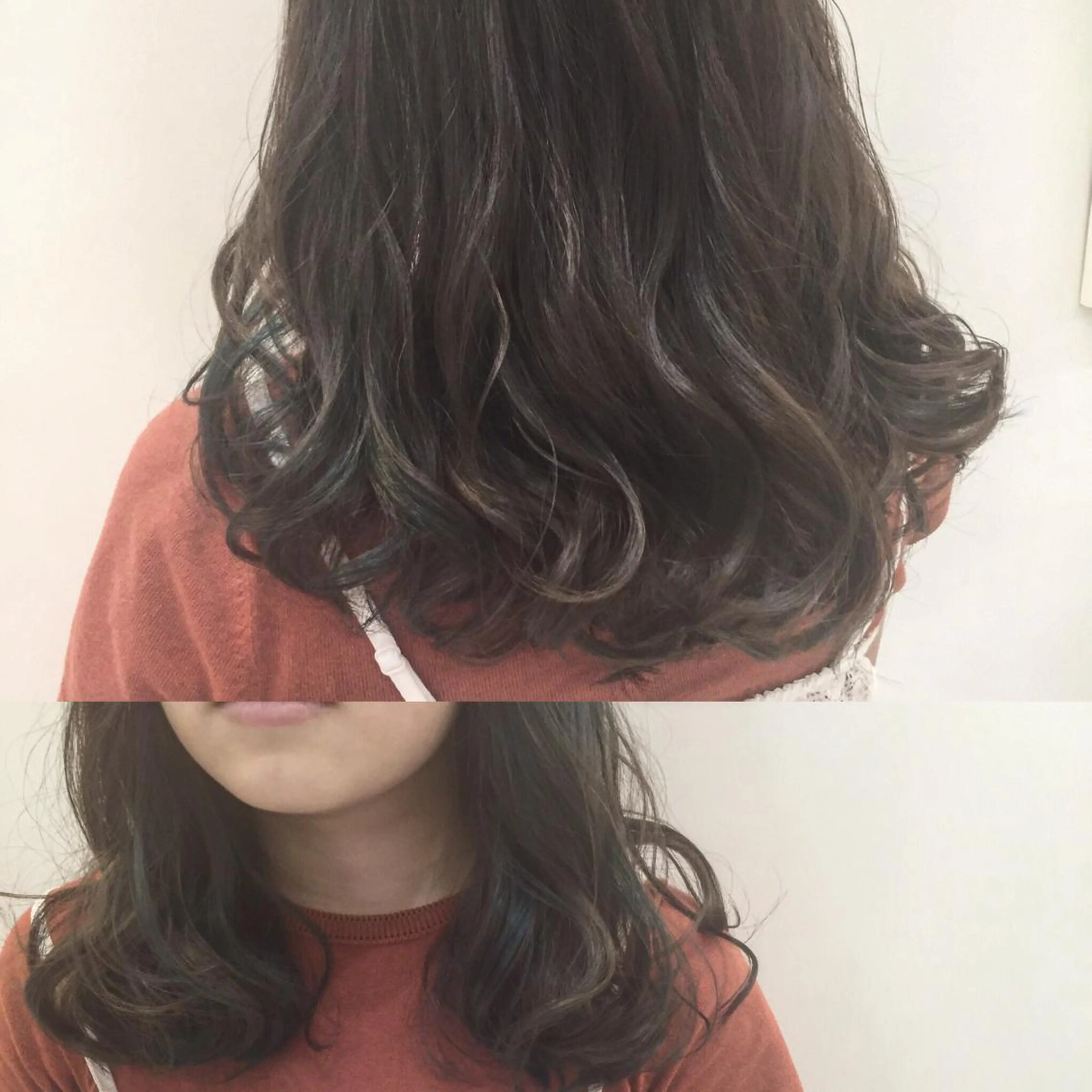 ミディアム セミロング ロング カラー パーマ インナーカラー ラフィスヘアードープ所属・[外国人風カラー] 田中健太のヘアスタイル