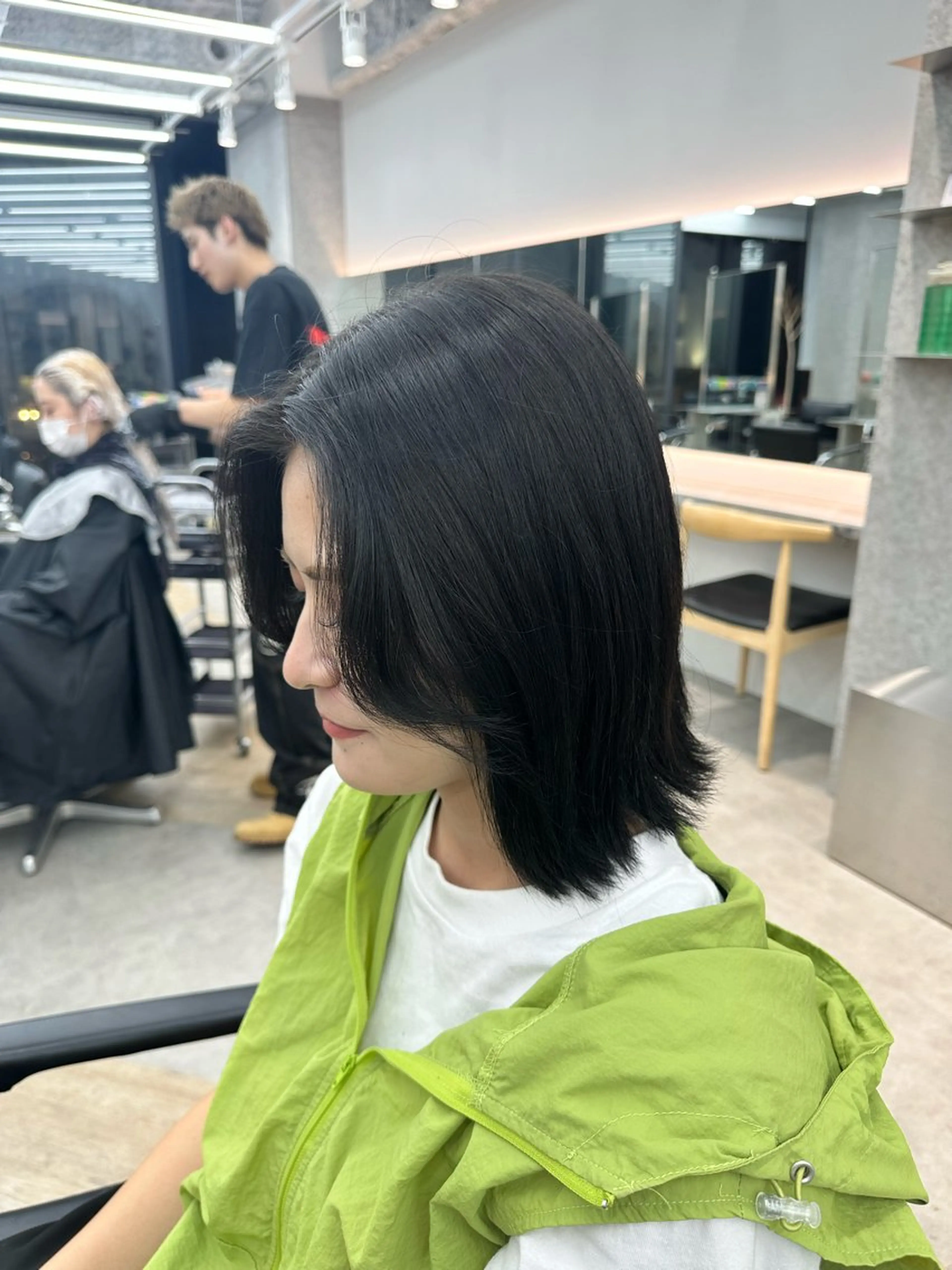 ミディアム ヘアカラー トリートメント fifth 栄　メンズサロン所属・🌀メンズパーマ職人 🌀北村涼のヘアスタイル