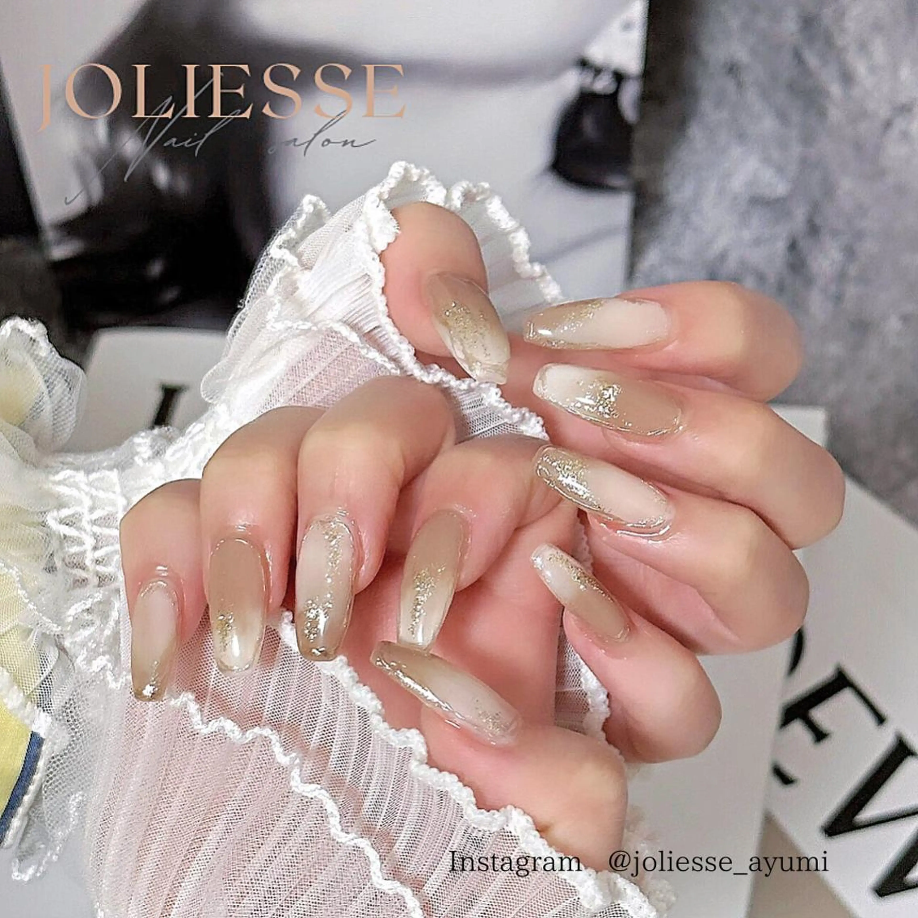 ネイル ニュアンスネイル ハンドネイル joliesse【ジョリエス】所属・JOLIESSE Ayumiのネイルデザイン