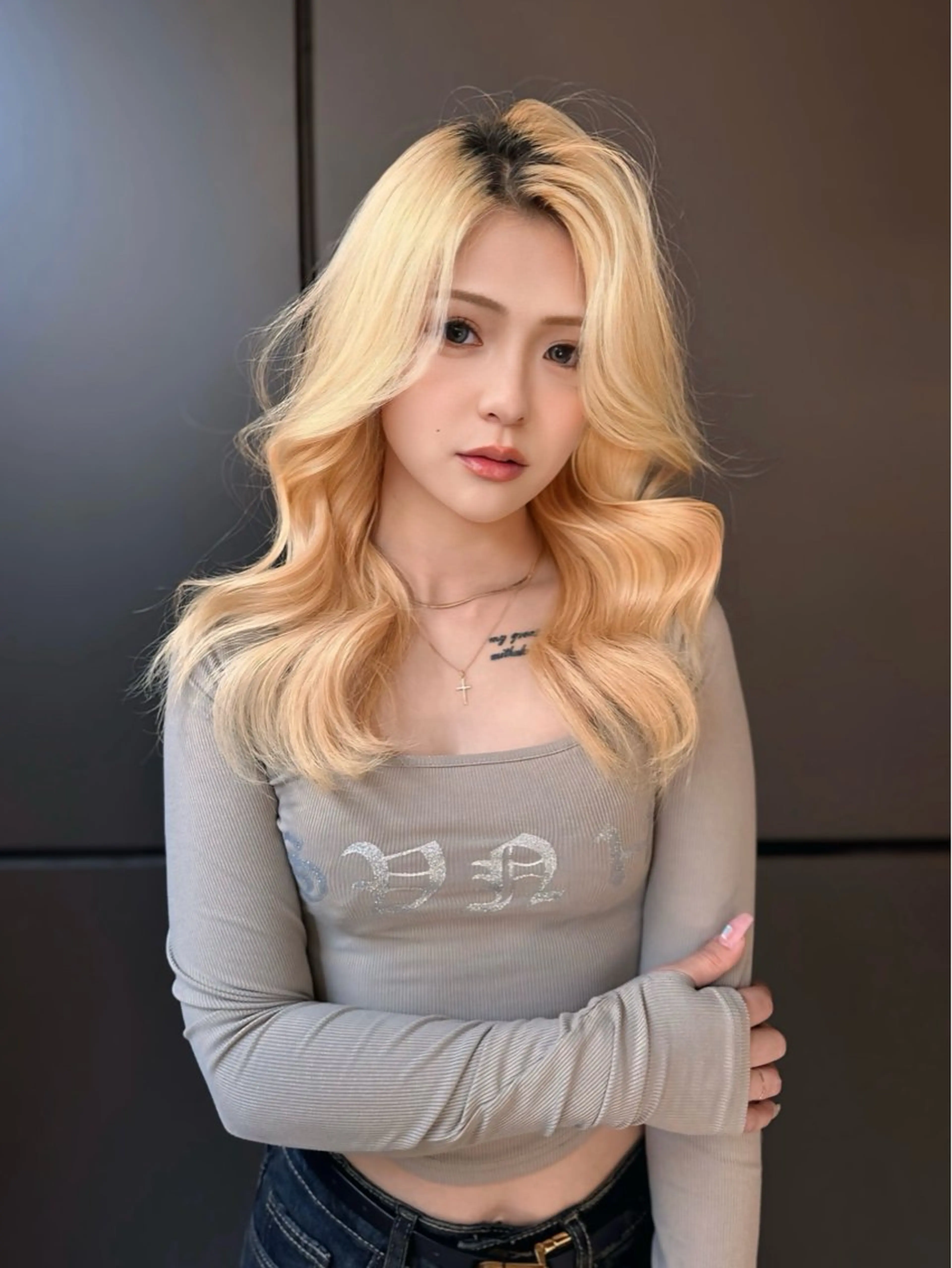 セミロング カラー ヘアアレンジ ヘアカラー トリートメント yuuto🌈 ムラ修正専門美容師のヘアスタイル