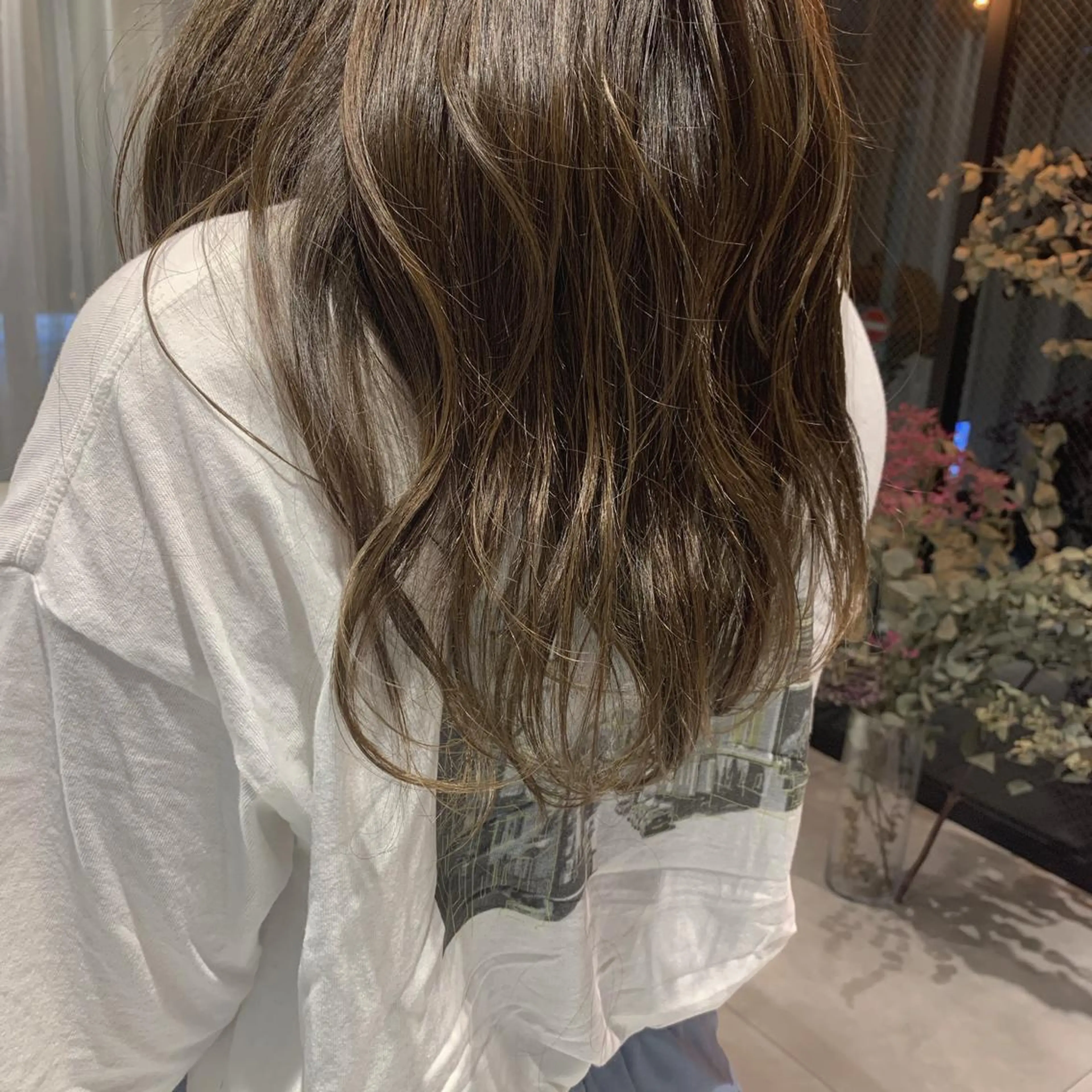 カラー ヘアカラー SALOWIN京都河原町suite店所属・うる艶カラー／ 髪質改善／arisaのヘアスタイル