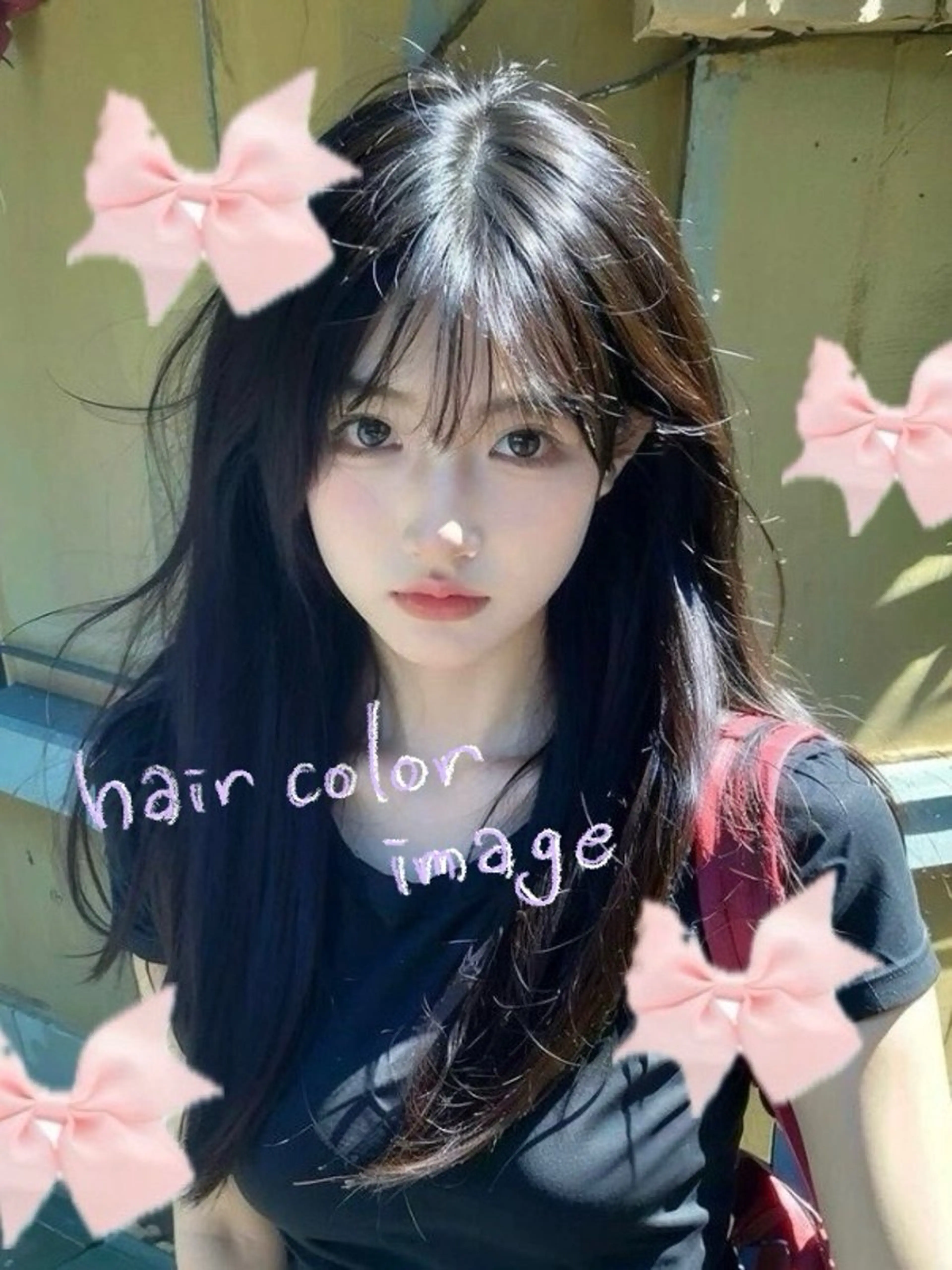 カラー 韓国透明感color 🤍sawako🏹のヘアスタイル