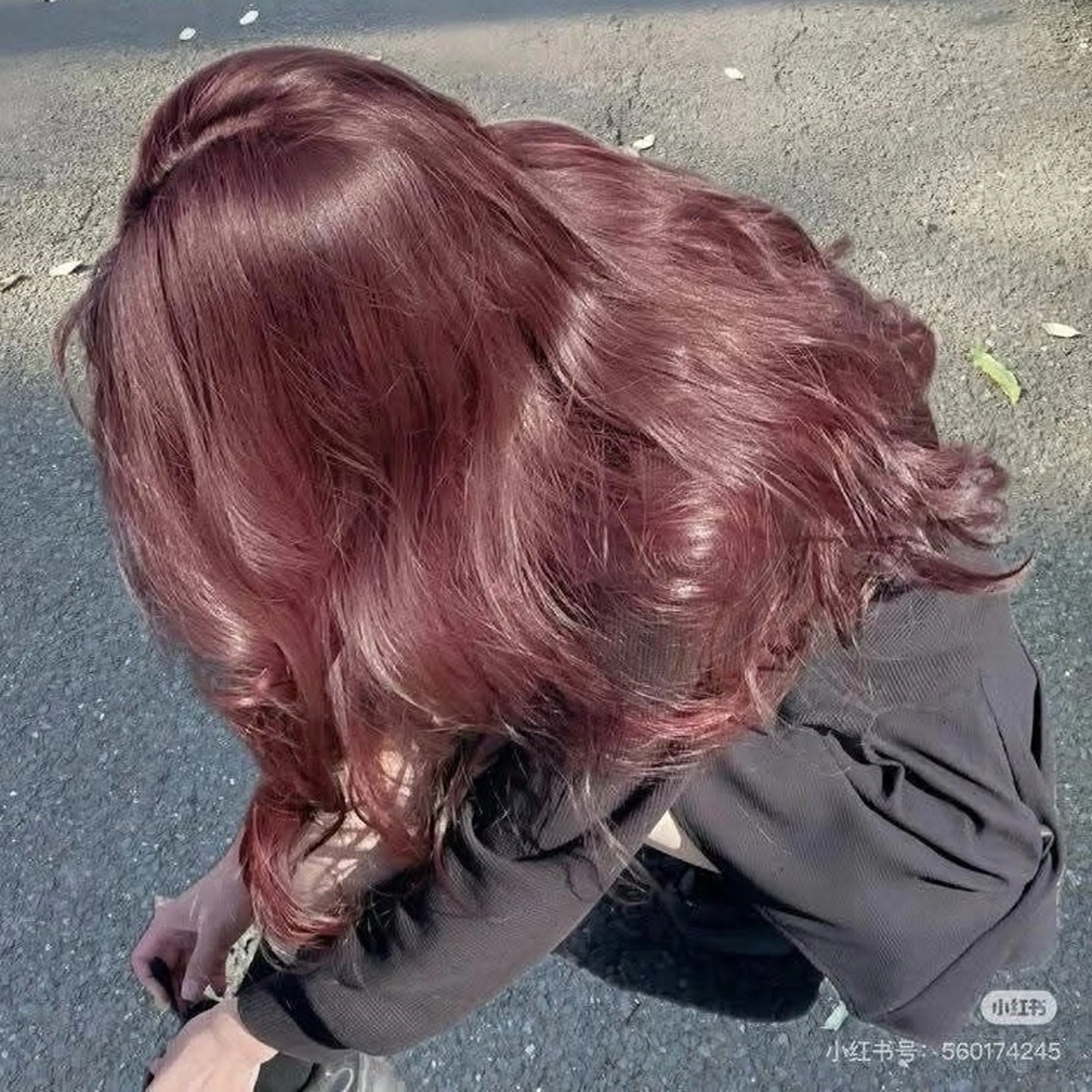カラー ヘアカラー トリートメント ヘッドスパ ヘアセット 🍒暖色カラー🍒 YUUNAのヘアスタイル