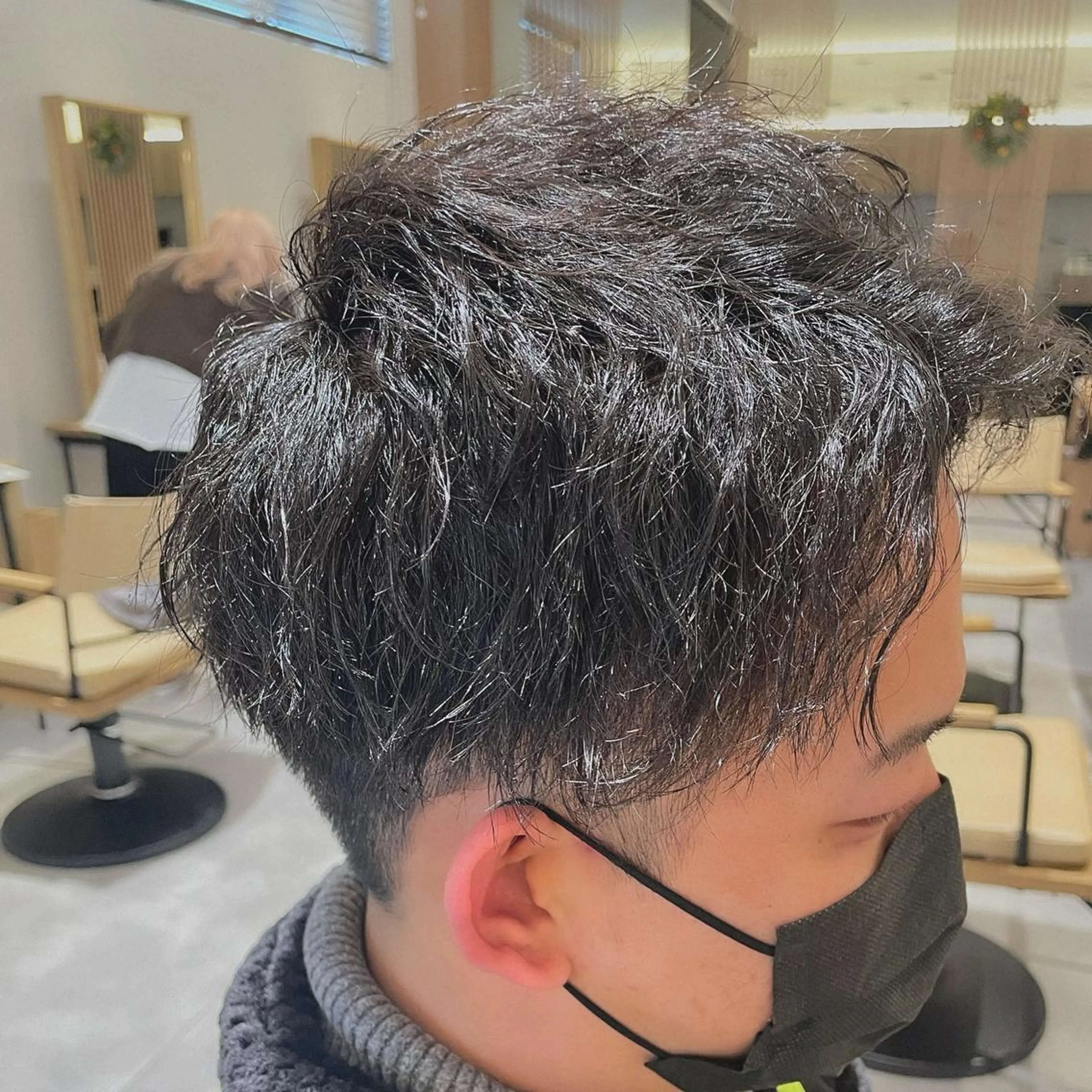 メンズ メンズパーマ カット パーマ 高木 櫻のヘアスタイル