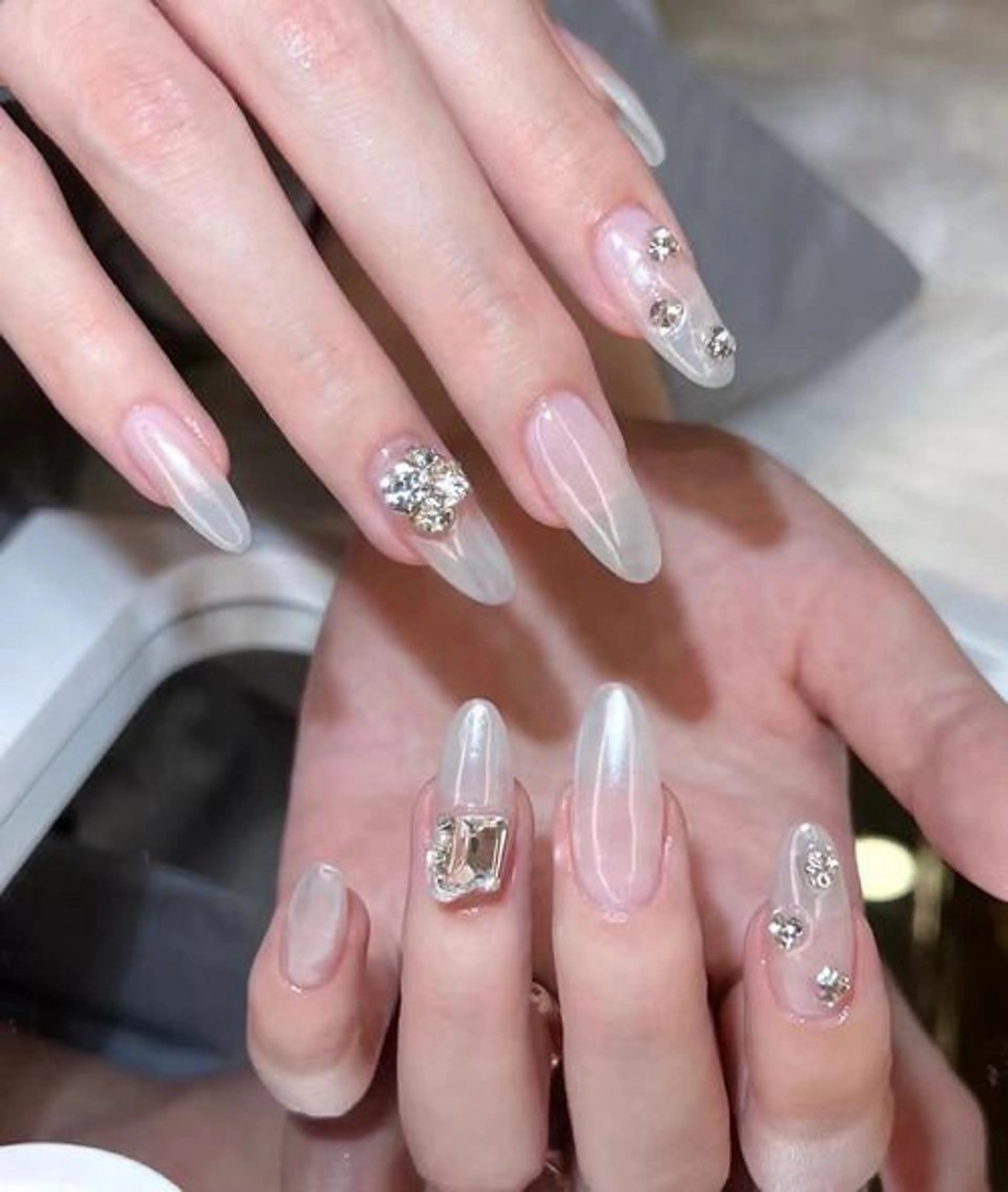 ネイル 持ち込み ハンドネイル ハンドケア Laule’a Nail新宿所属・ミナ🌈 Laule'aのネイルデザイン