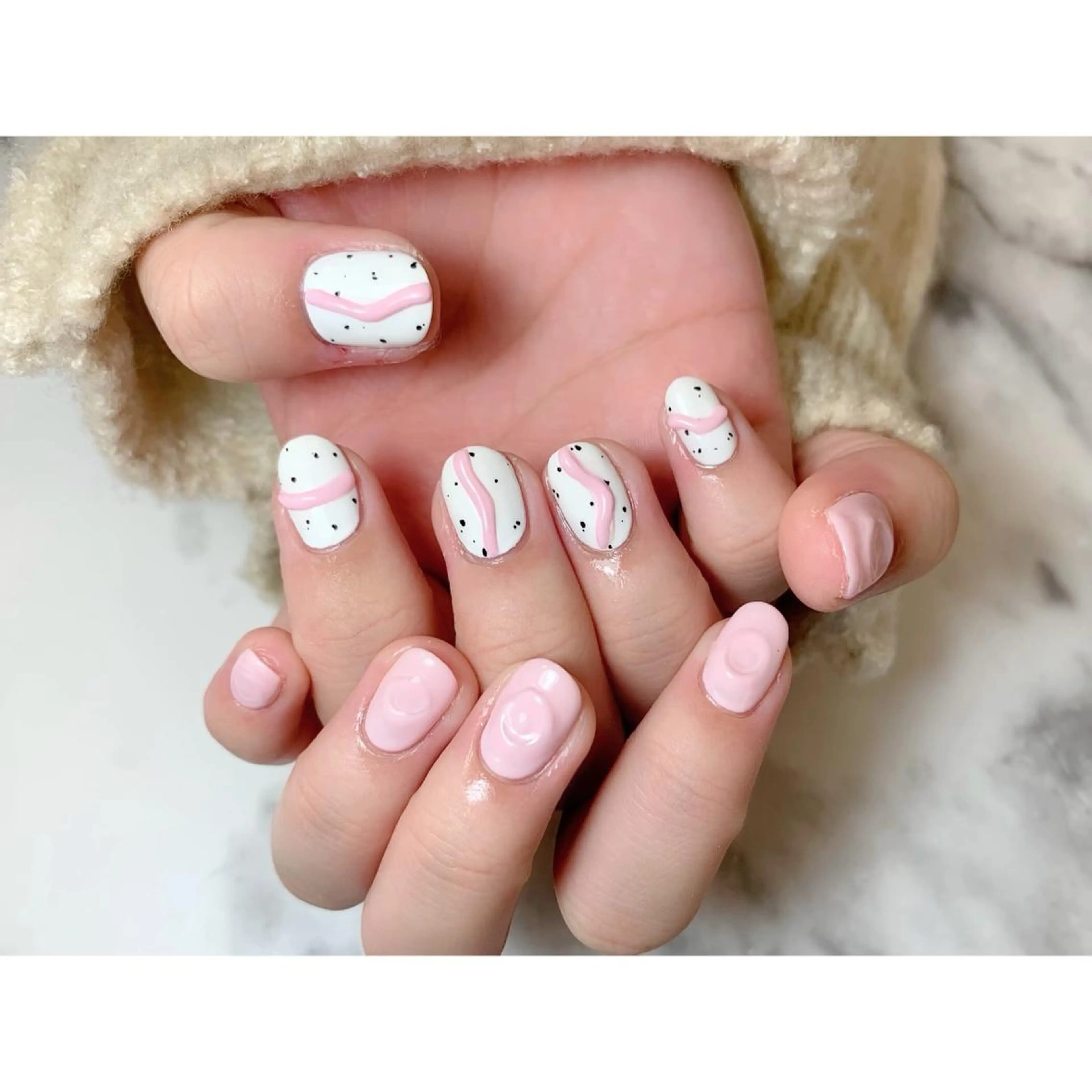 ネイル 韓国ネイル nailsalon maluriのネイルデザイン
