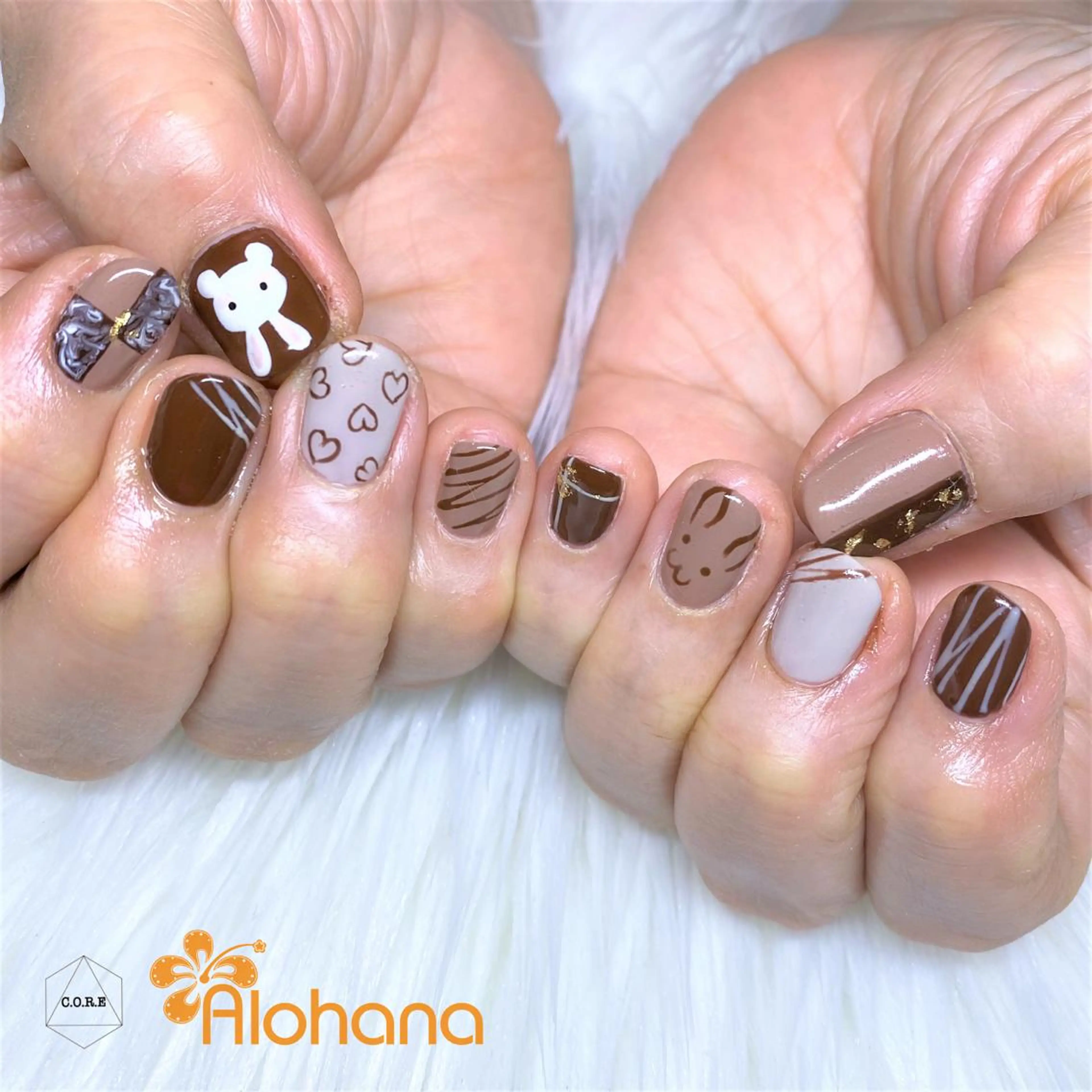 ネイル ハンドネイル Alohana所属・Alohana Minaのネイルデザイン