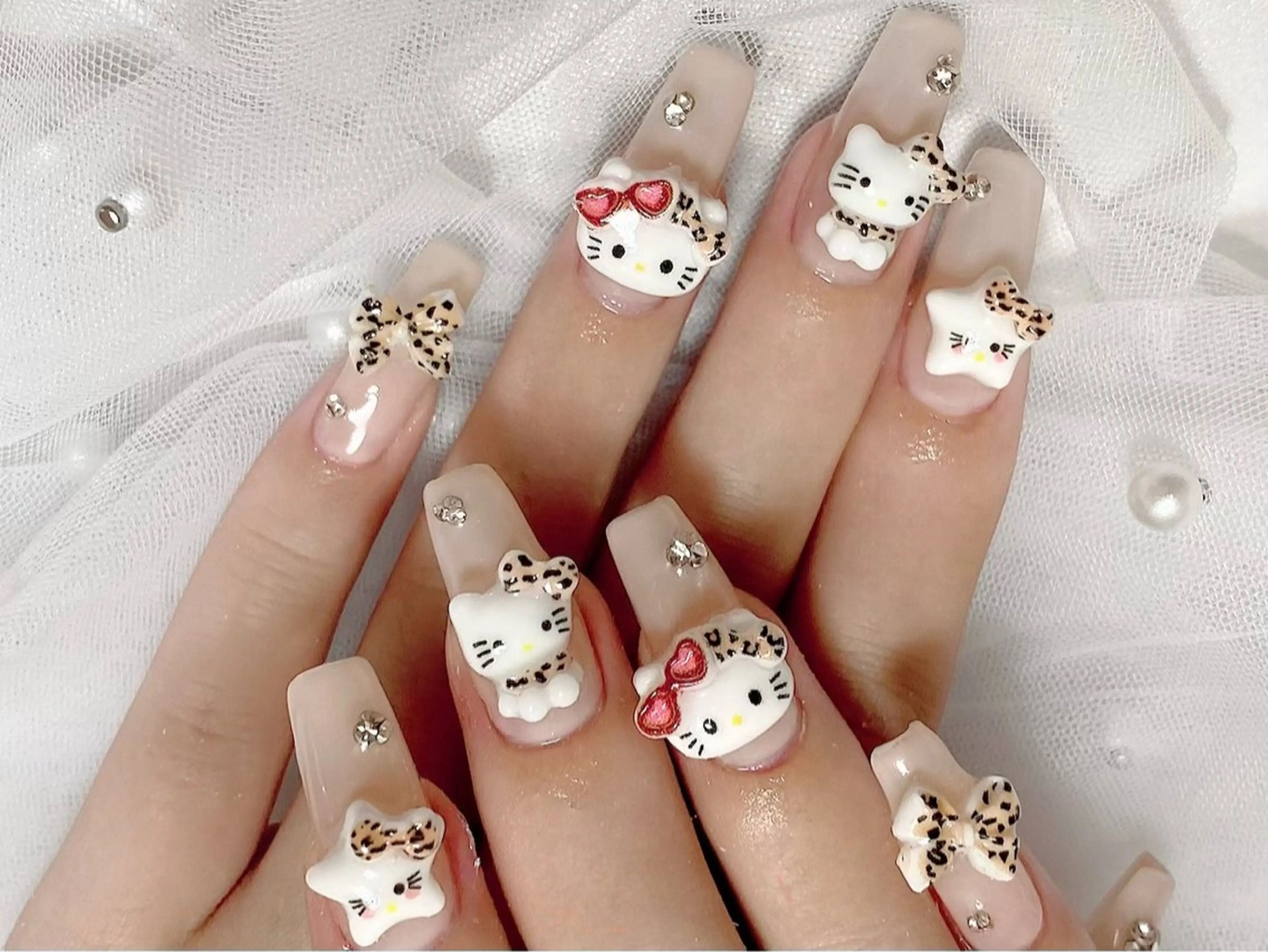 ネイル ネイルチップ ハンドネイル LizNail MARINAのネイルデザイン