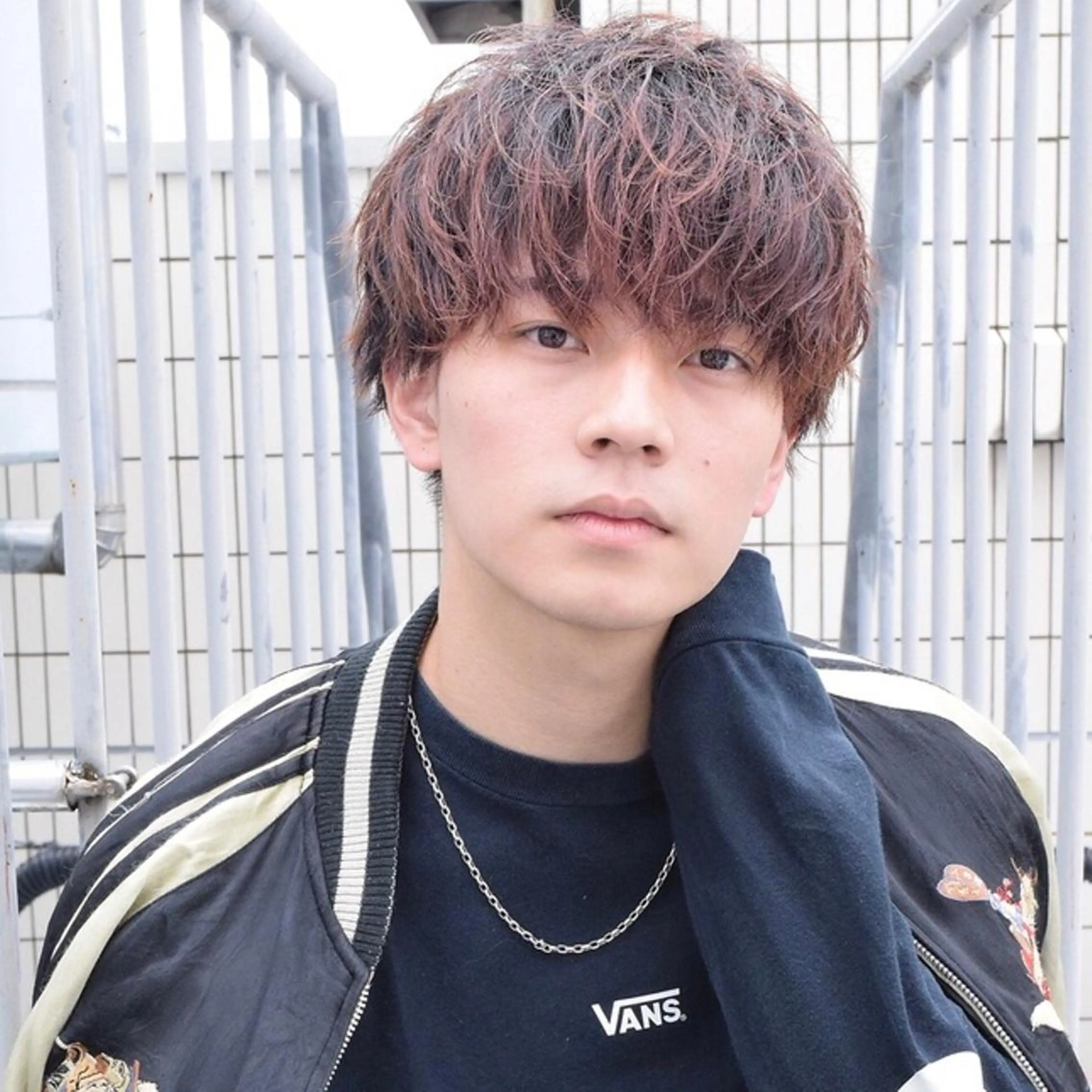 ショート カラー メンズ 髪質改善🫧ベージュ 椙山 響のヘアスタイル