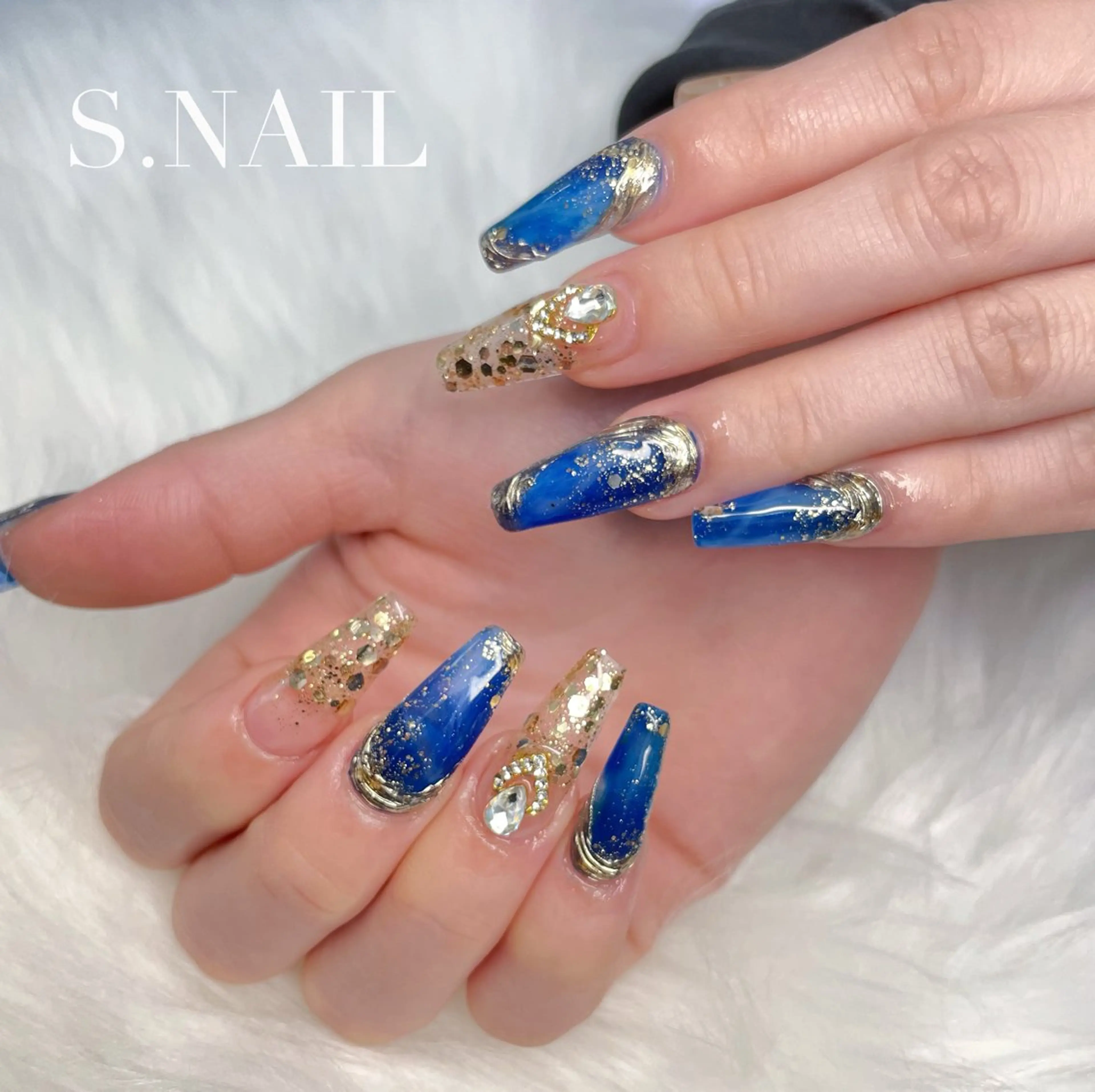 ネイル 持ち込み ハンドネイル S♡NAIL所属・S.NAIL Suuのネイルデザイン