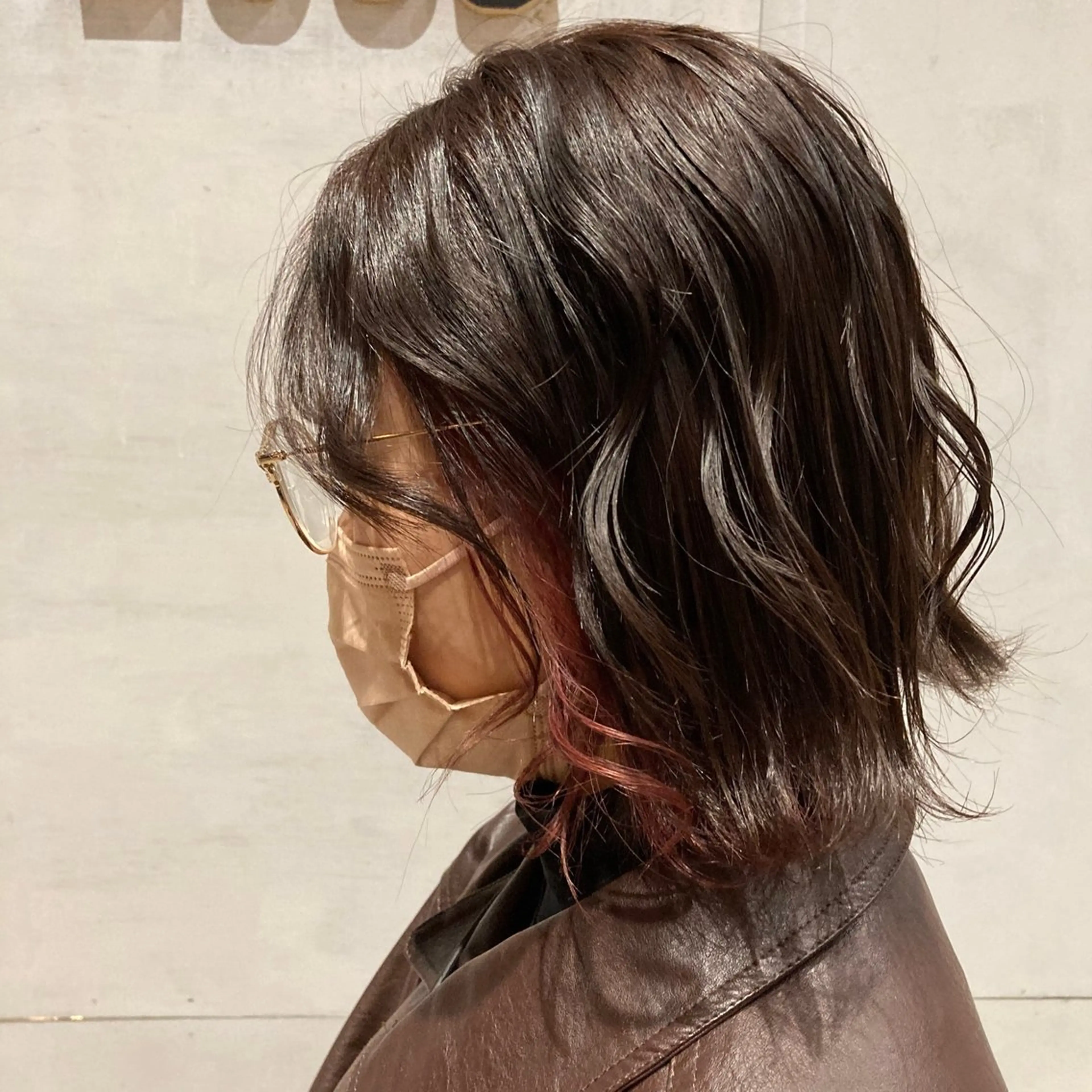 ミディアム MODEK's阿倍野 HONOKAのヘアスタイル