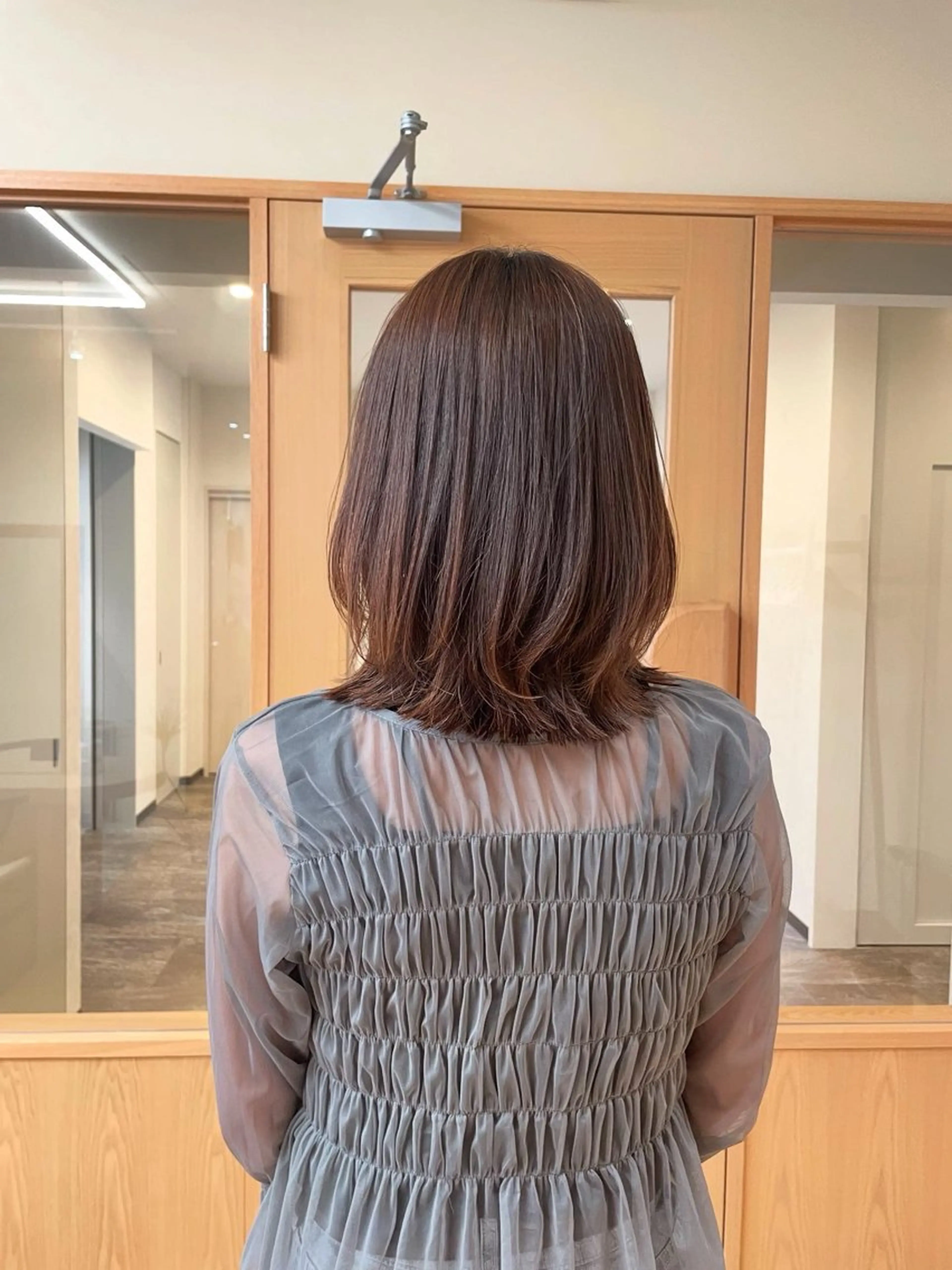 ミディアム 🌈HAPPYになる hair🌈ユウカのヘアスタイル
