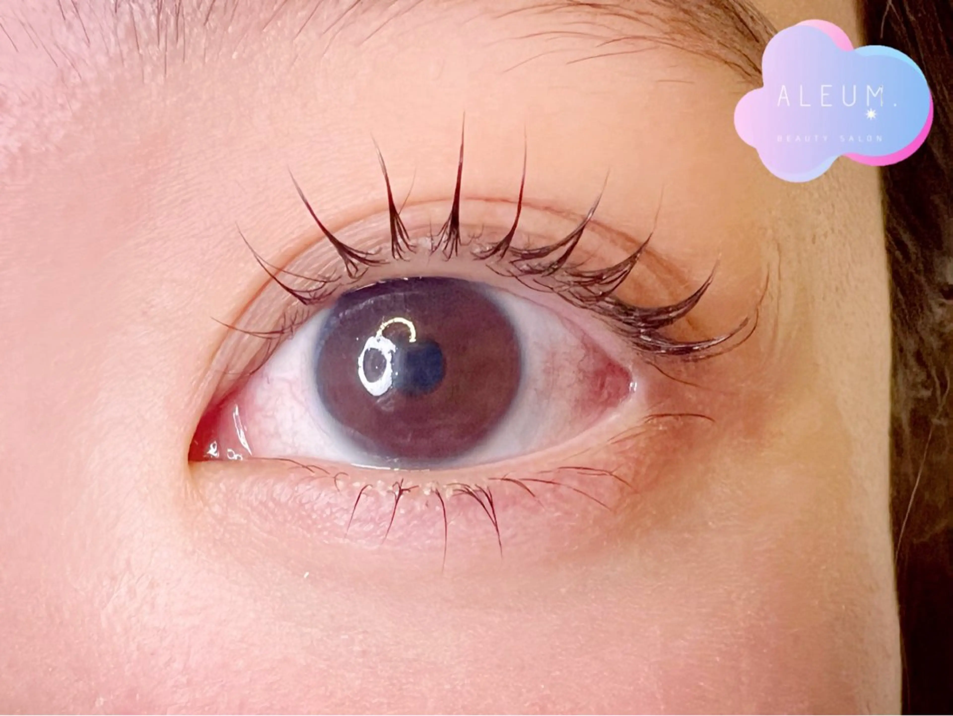 マツエク・マツパ 束感まつ毛 🌈ALEUM.🌈 アルムのマツエク・マツパデザイン