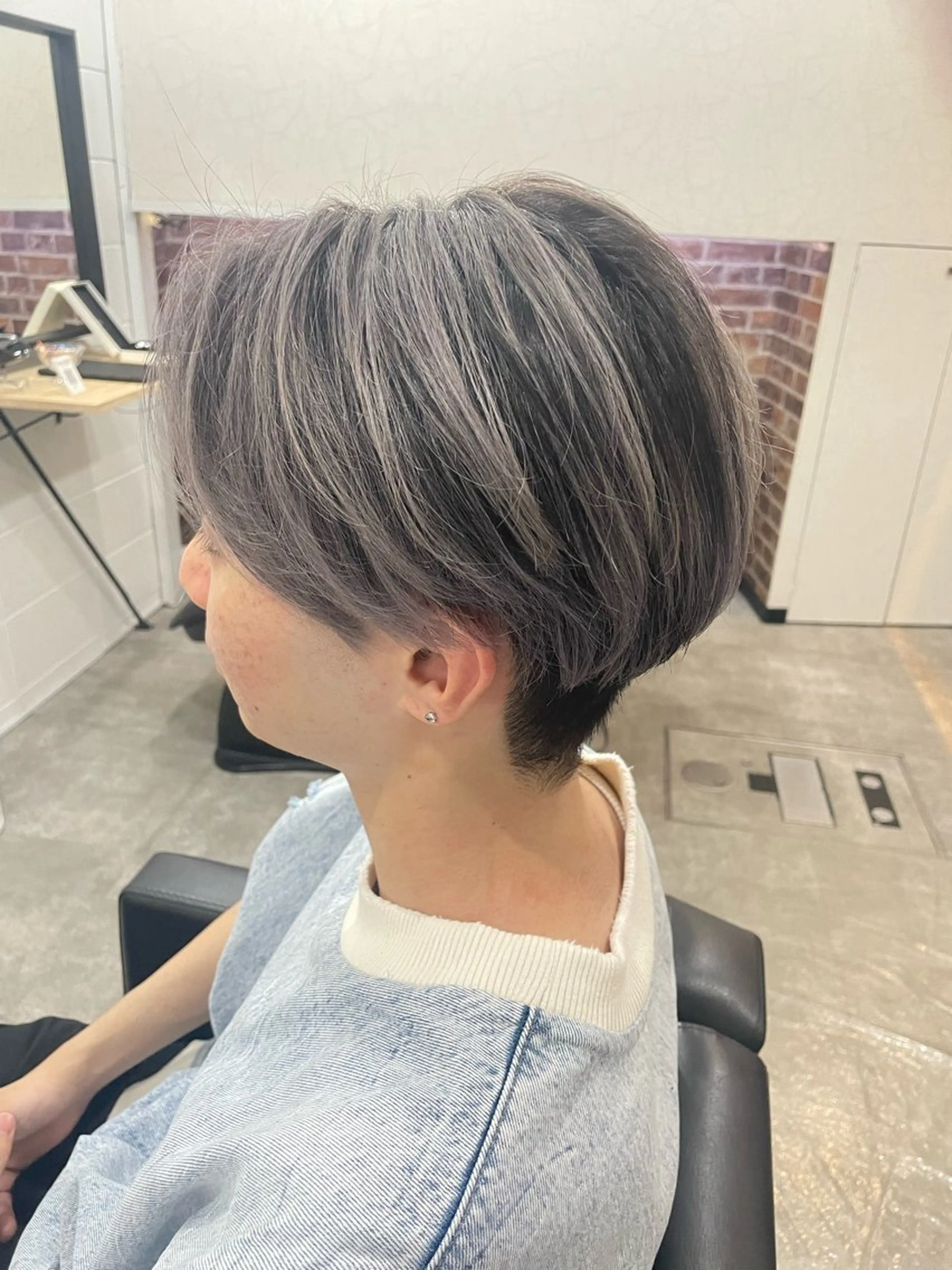 ショート カラー メンズ メンズブリーチ ブリーチ TETISS所属・💈メンズハイライト 南谷💈のヘアスタイル