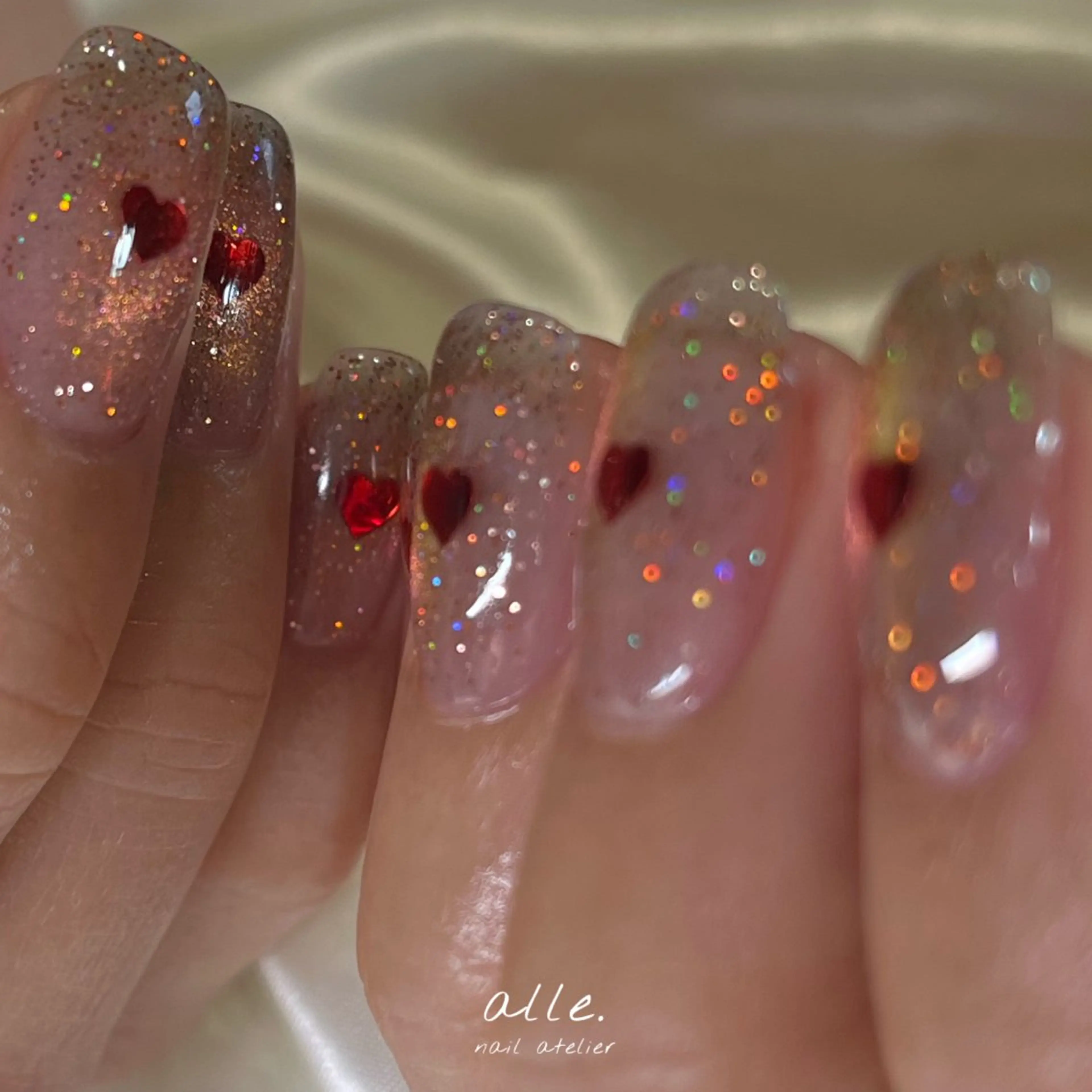 ネイル ハンドネイル atelier alle.のネイルデザイン
