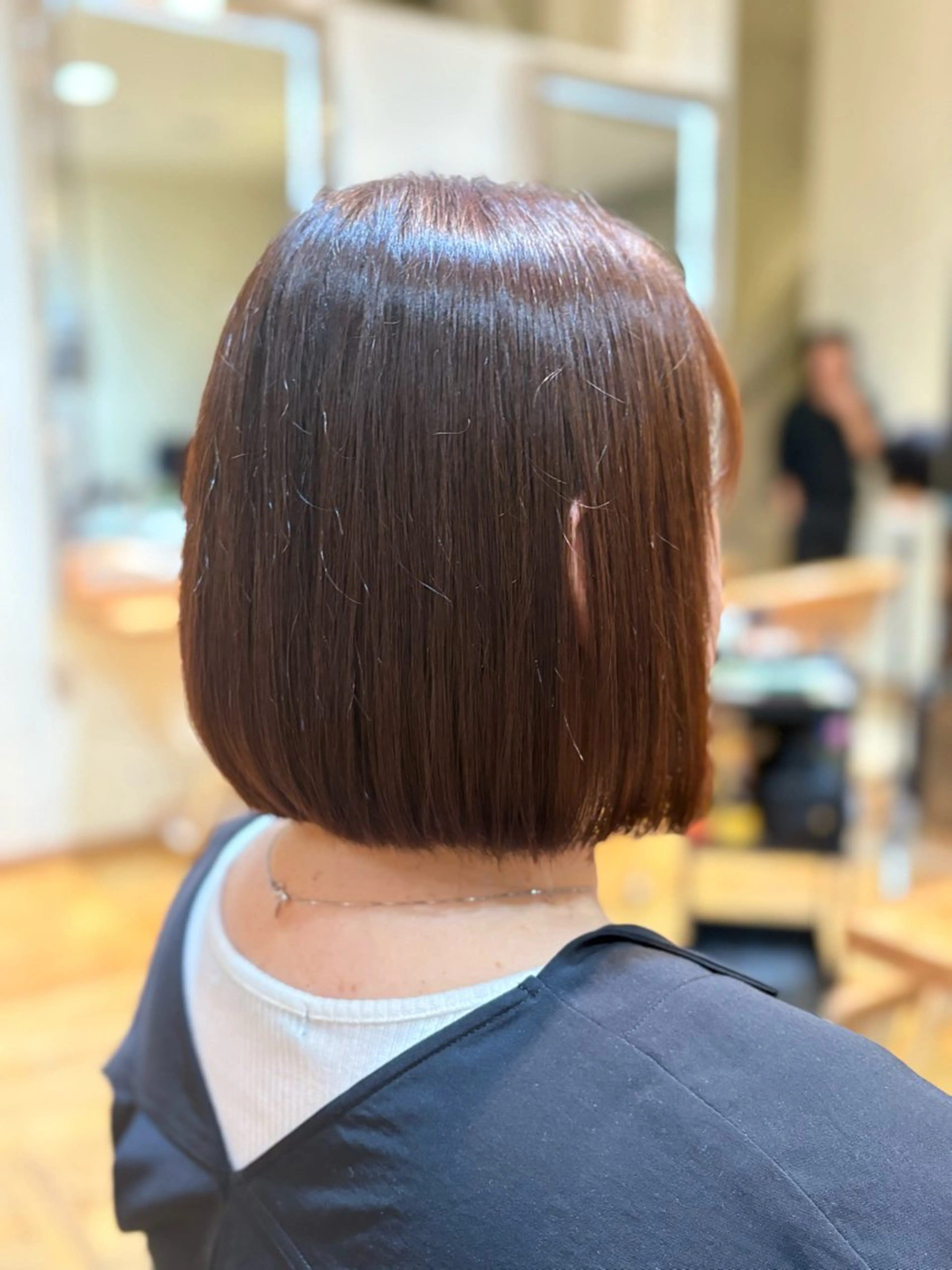 ショート ボブカット／ 明千のヘアスタイル
