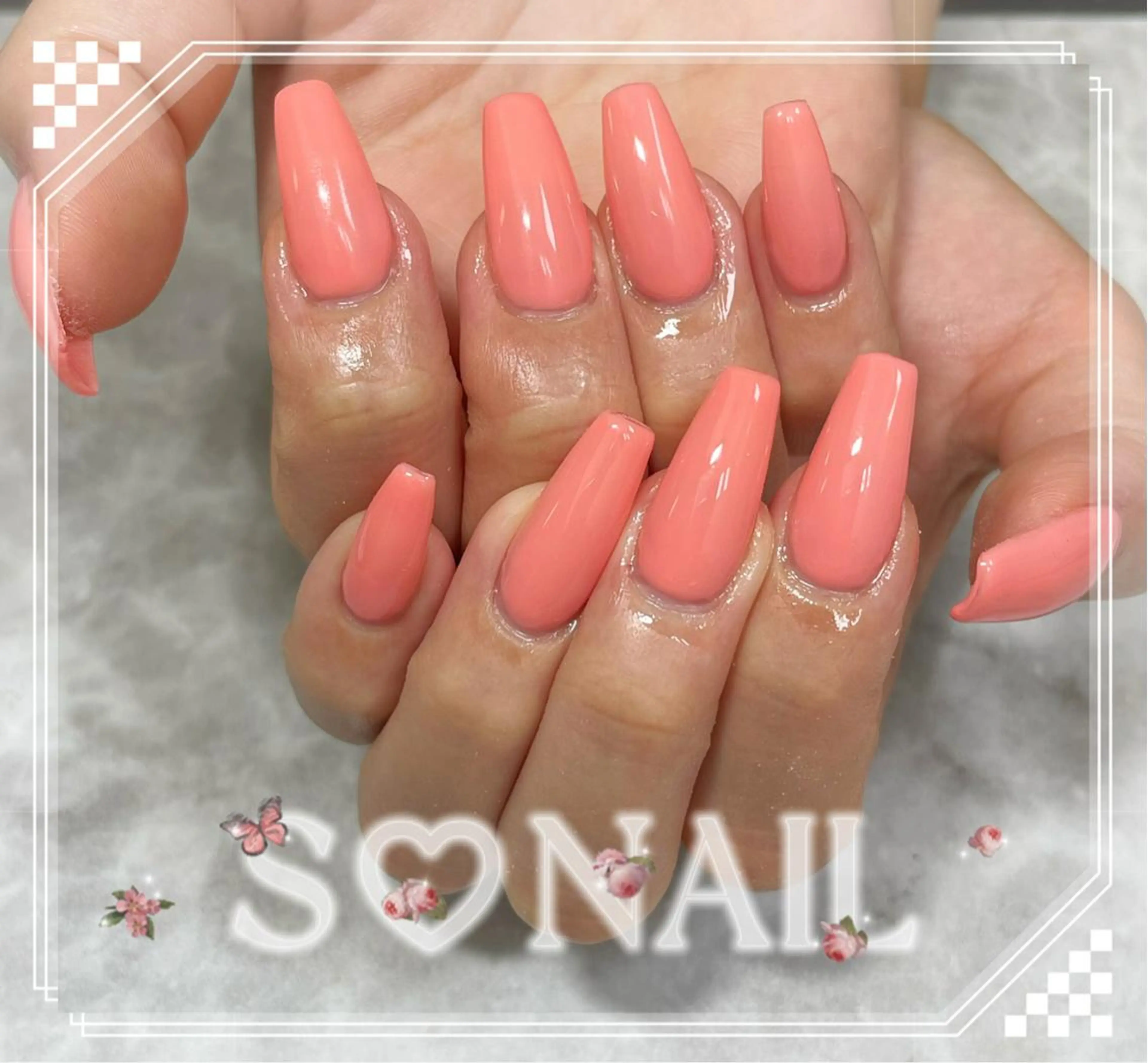 ネイル 持ち込み ハンドネイル S♡NAIL所属・S.NAIL Suuのネイルデザイン
