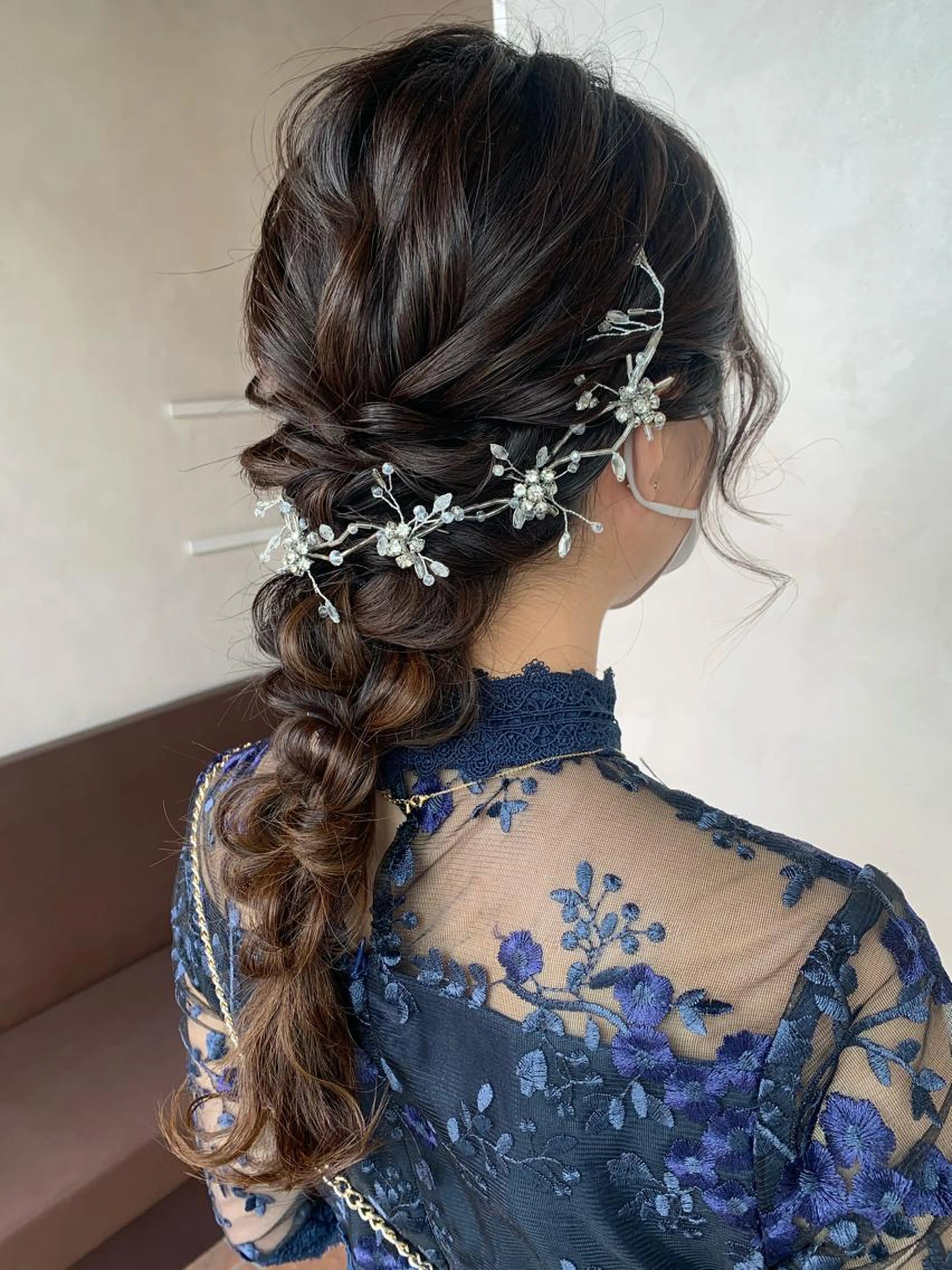 【結婚式やイベントに🧡】ヘアセットの写真