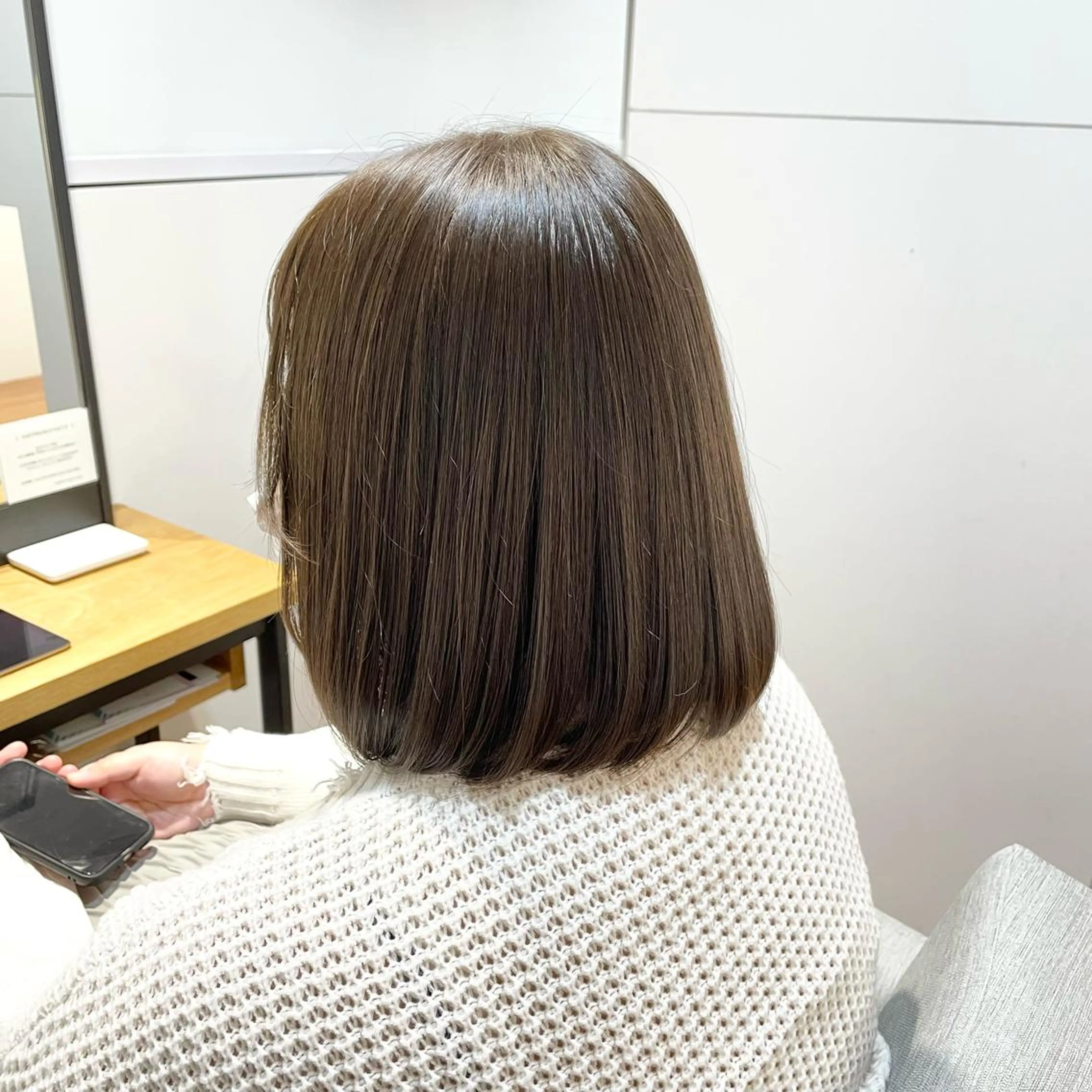 ミディアム カラー 髪質改善&Spa fee 南越谷店2号店所属・岩井 夏生のヘアスタイル